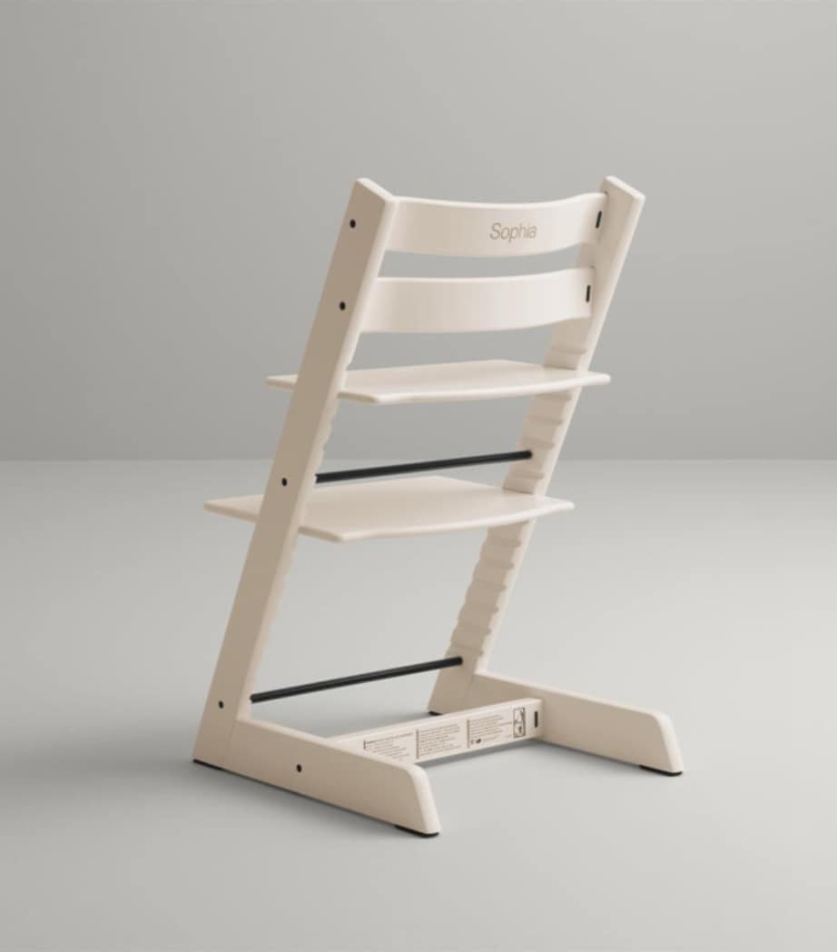 Stokke Tripp Trapp High Chair Vanilla White Image 5