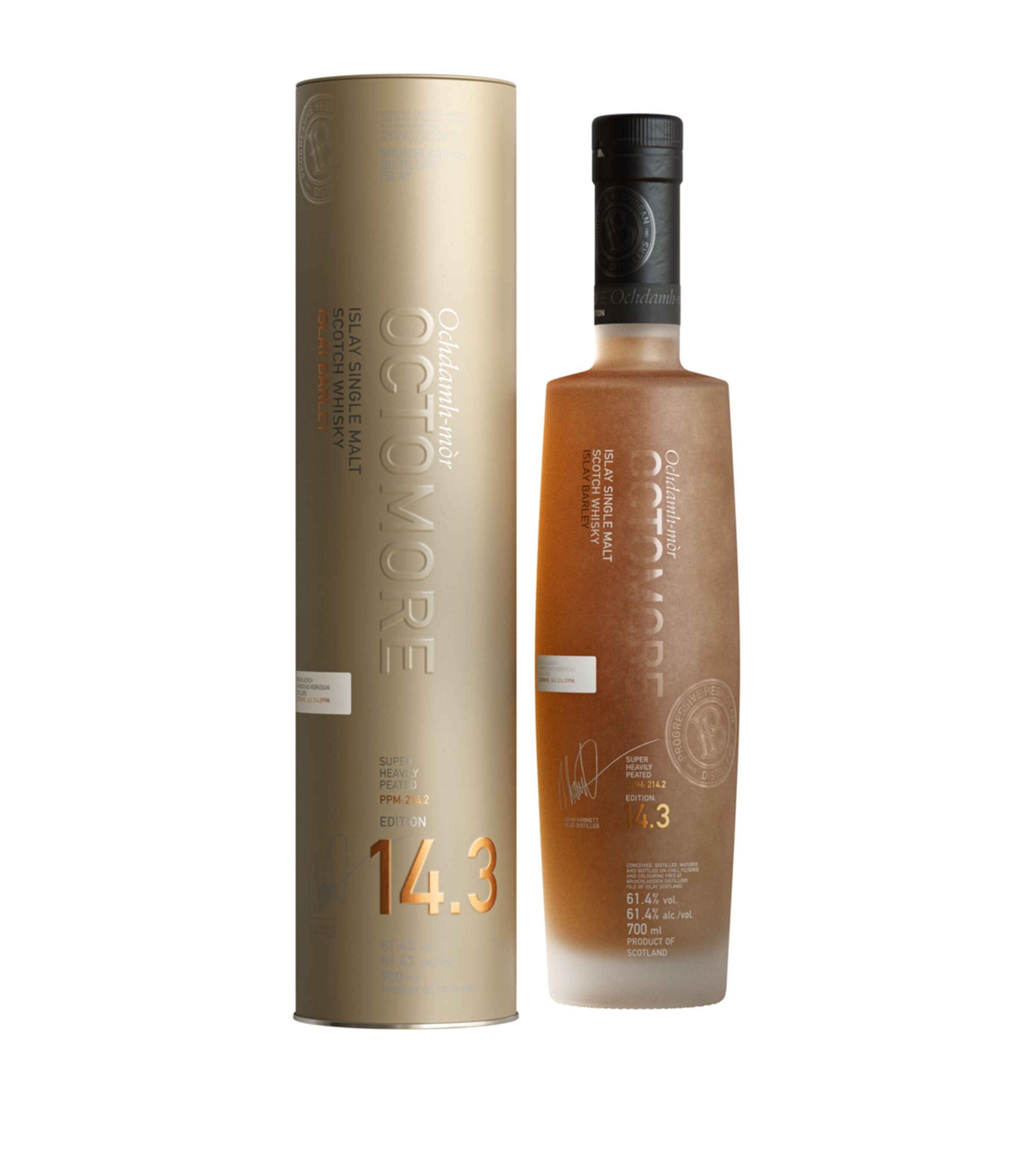 Bruichladdich Octomore 14.3 Islay Single Malt Whisky (70cl) Image 1
