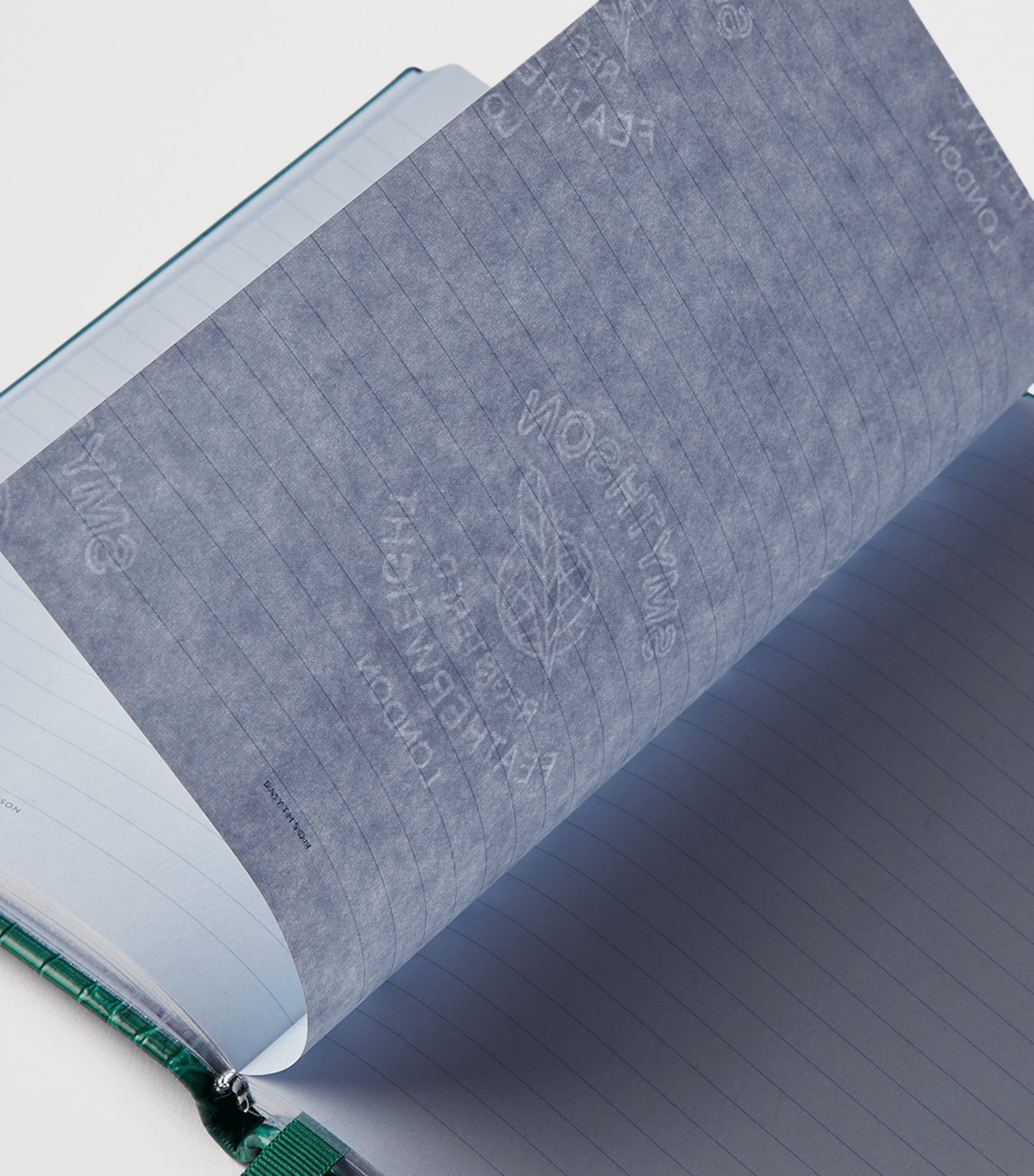 Mara Leather Soho Notebook PETROL Image 3