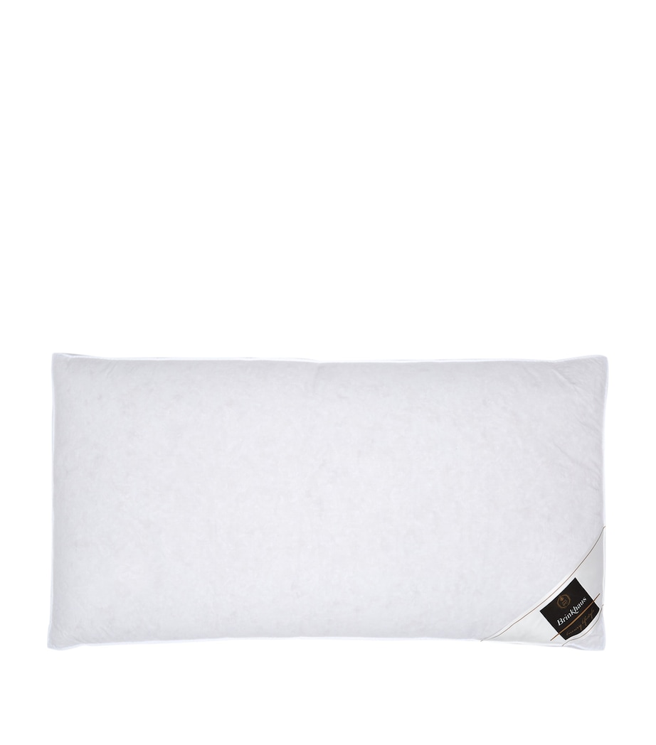 Chalet Box Pillow (50cm x 90cm) WHITE Image 1