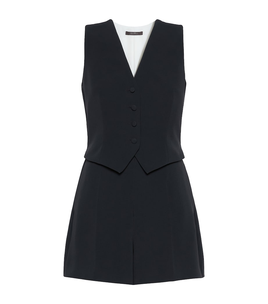 Max Mara Womens Cady Jumpsuit Navy Image 1