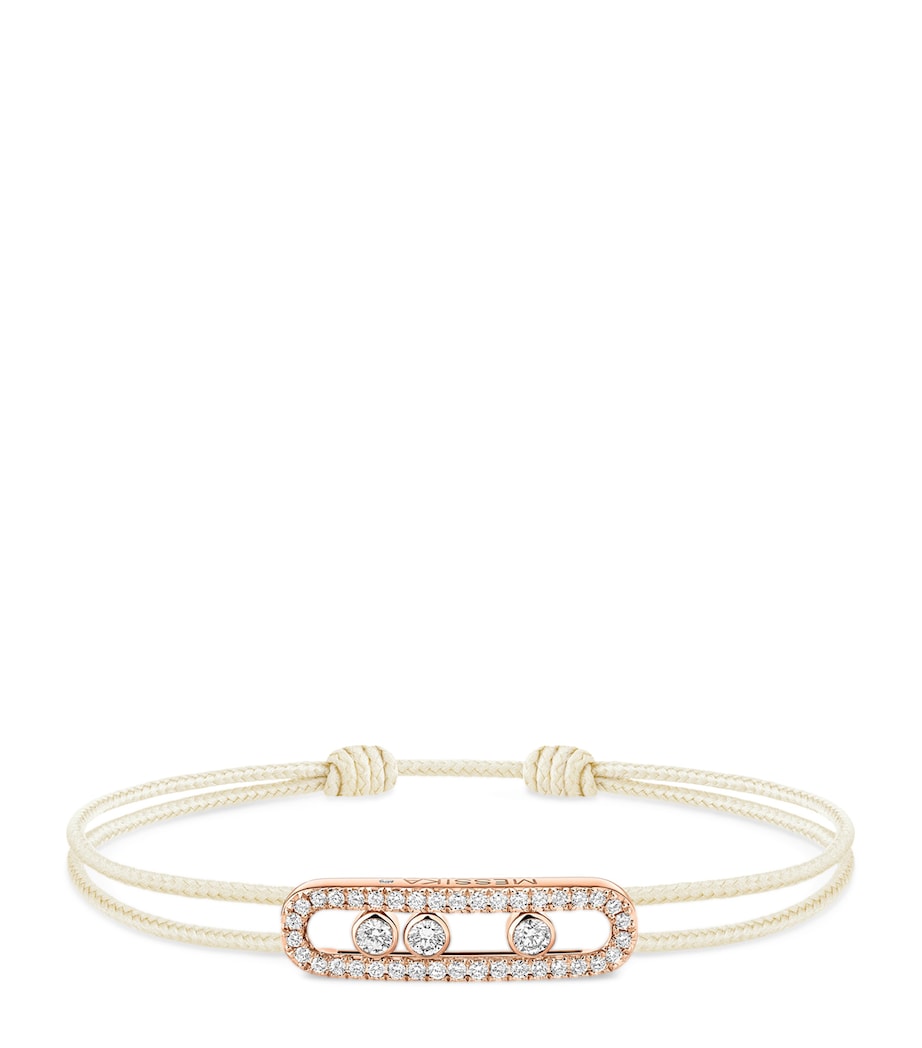 Messika Messika Care(s) Rose Gold and Diamond Bracelet (0.26ct) Pink Gold Image 1