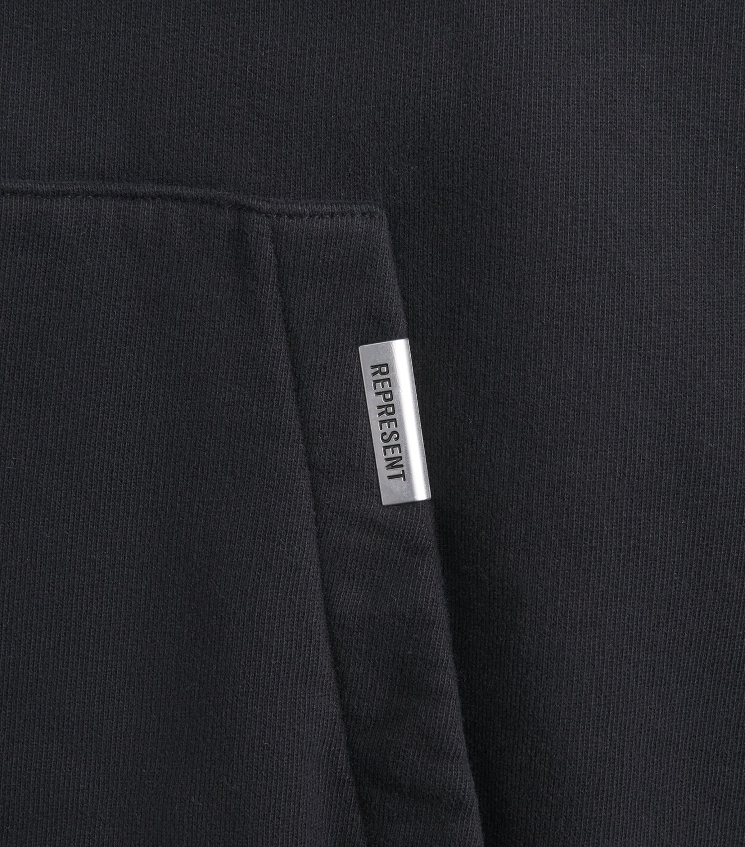 Represent Mens Owners Club Hoodie Jet Black Image 6