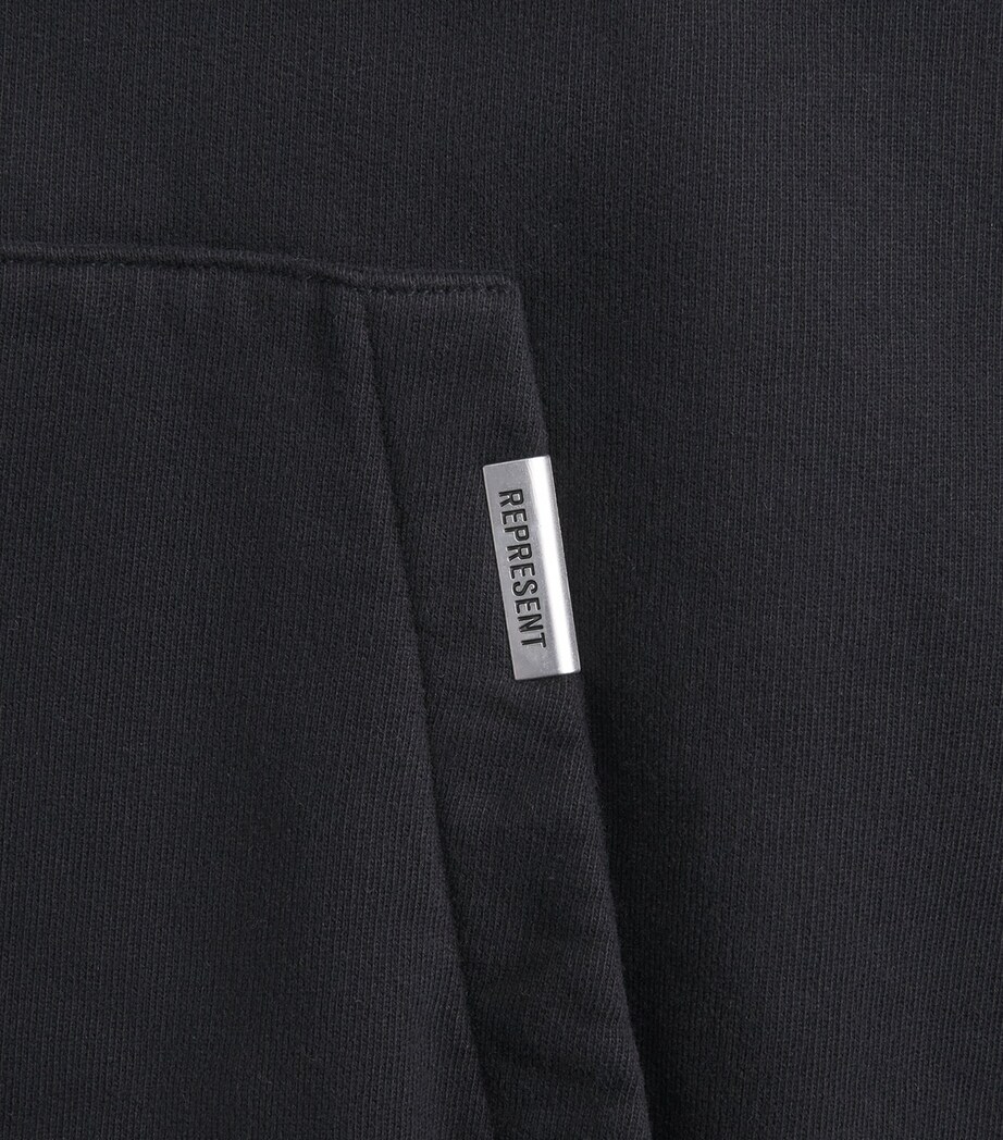 Represent Mens Owners Club Hoodie Jet Black Image 6