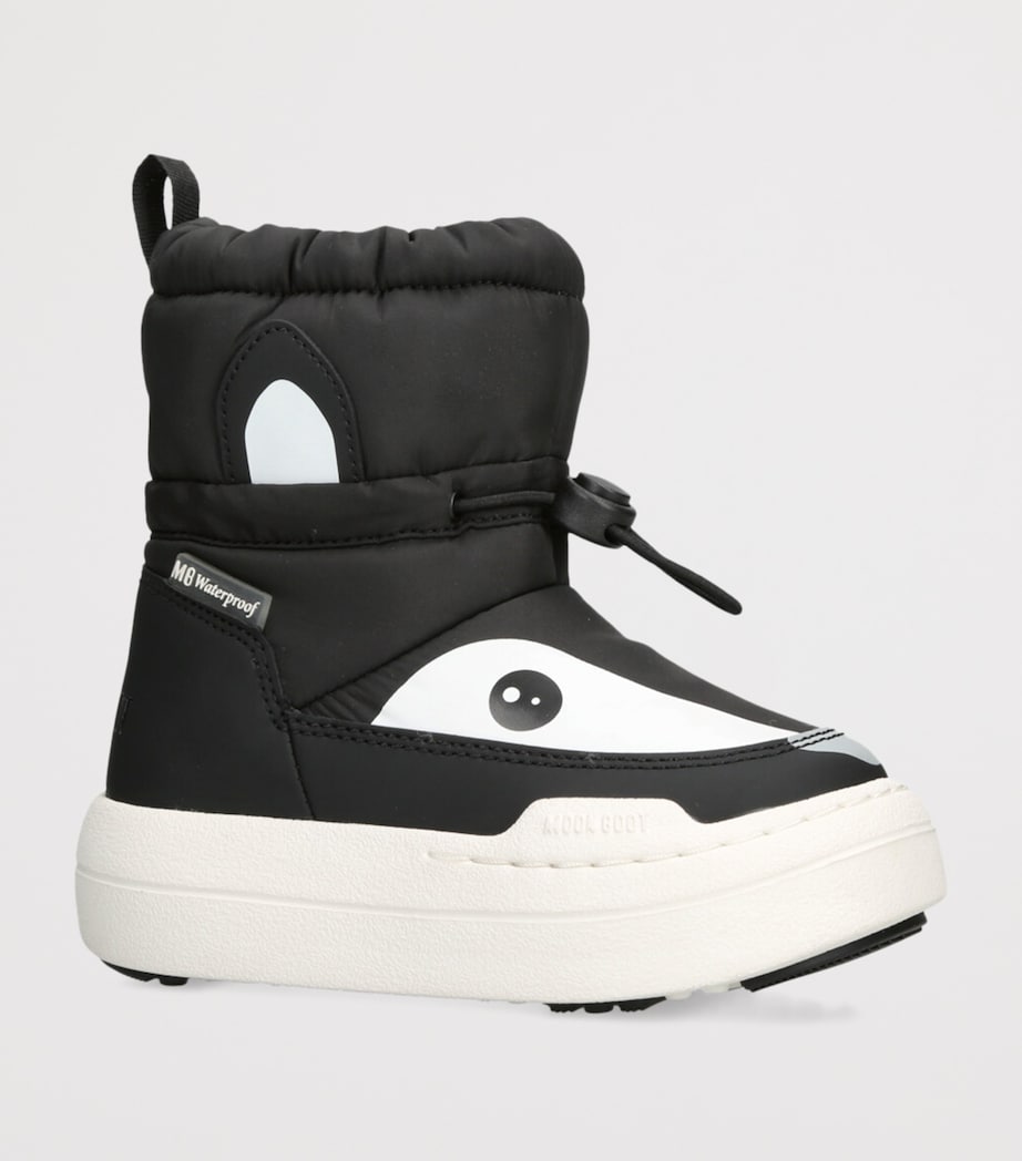 Park Tube Panda Mid Boots BLK/WHITE Image 3