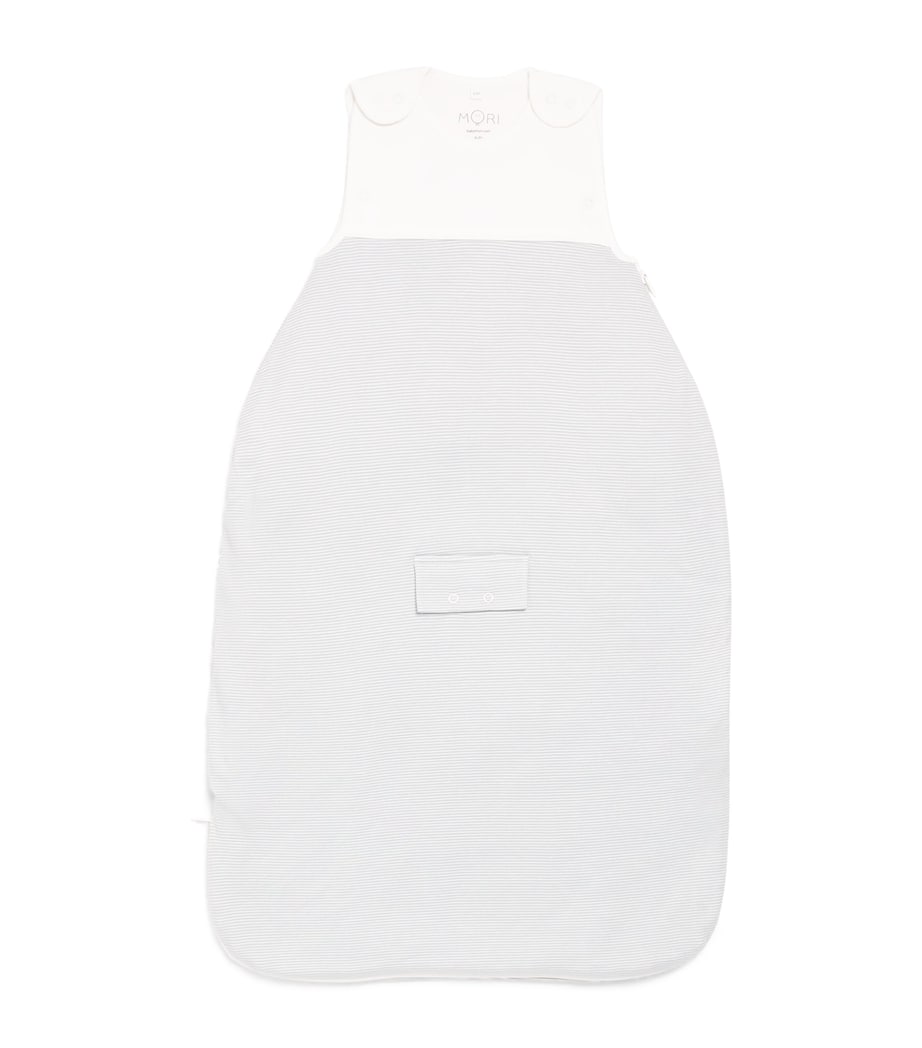 Bamboo-Cotton Clever Sleeping Bag BLUE STRIPE Image 1