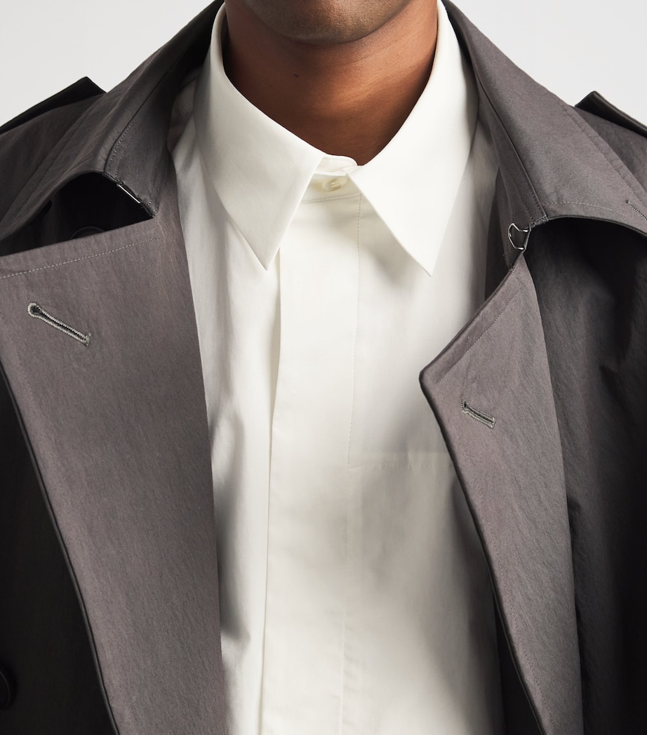 IM MEN Mens Cotton 140/02 Shirt White Image 3