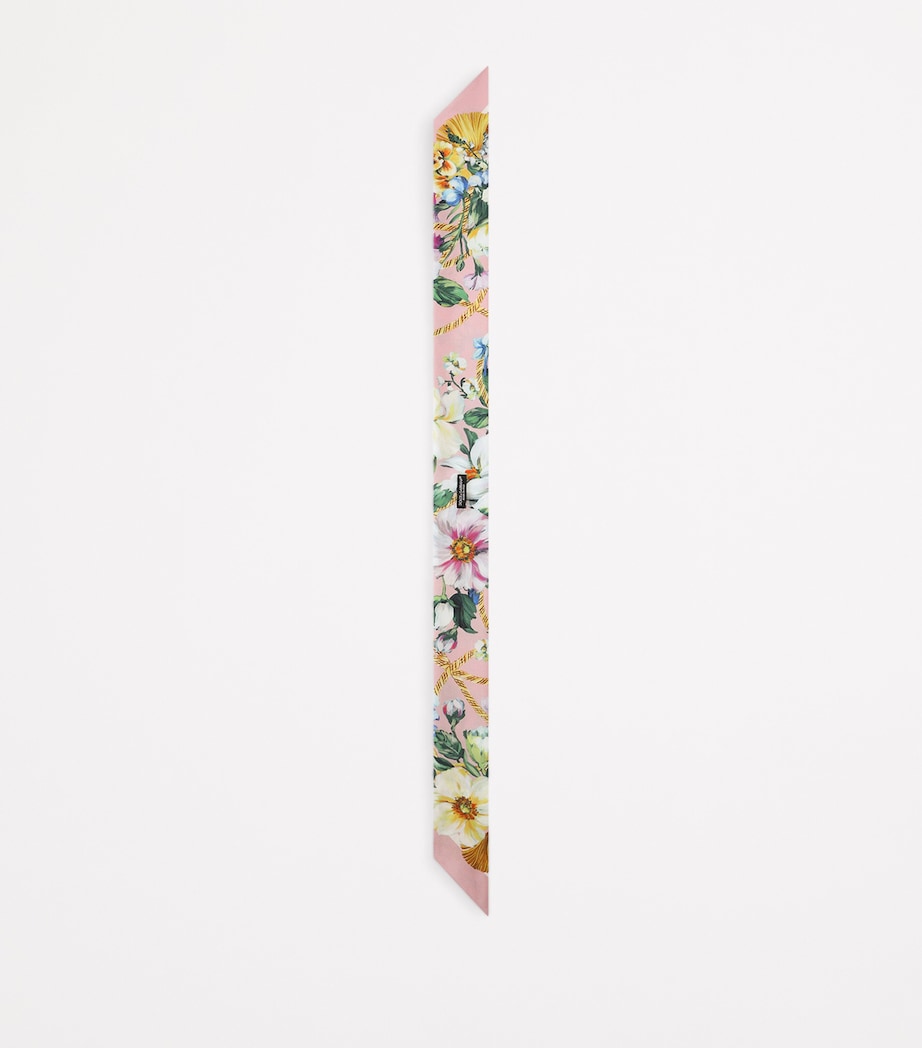 Silk Floral Foulard HH5JC-MIXFIOR Image 2