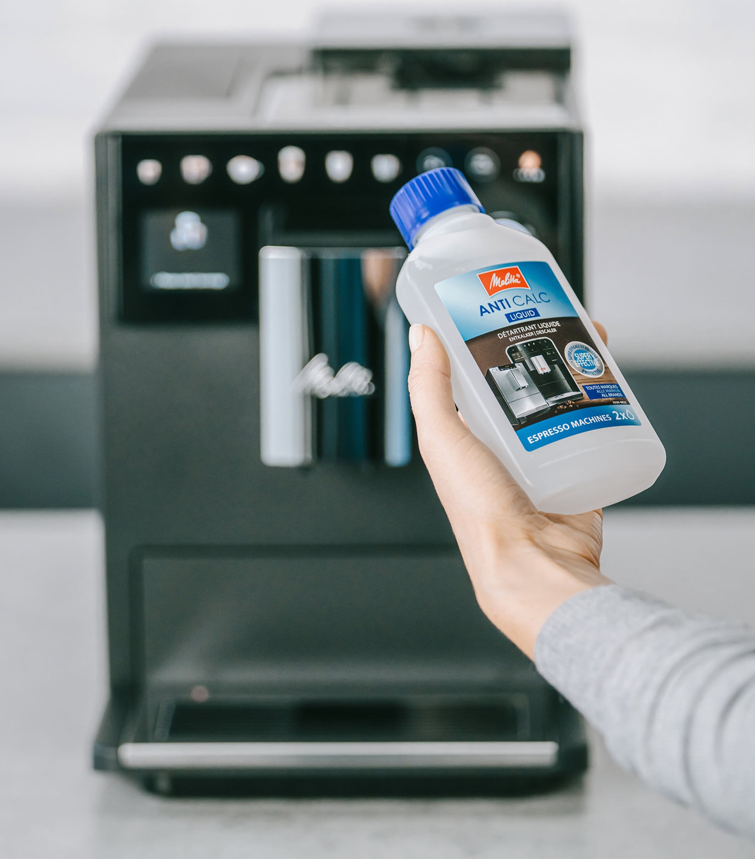 Automatic Bean to Cup Coffee Machine FROSTED BLACK Image 8