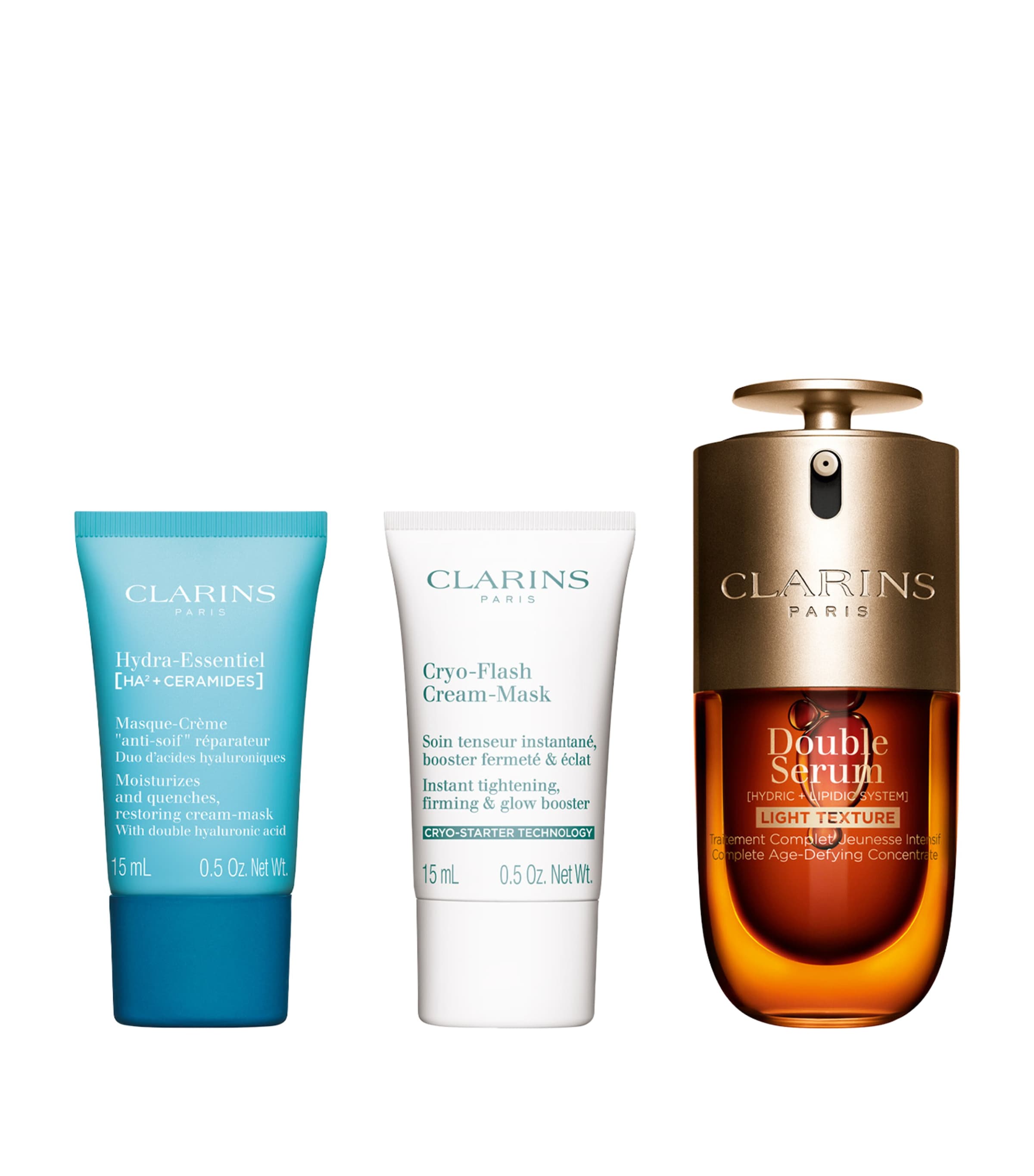Clarins Double Serum Light Texture Collection Set Image 2