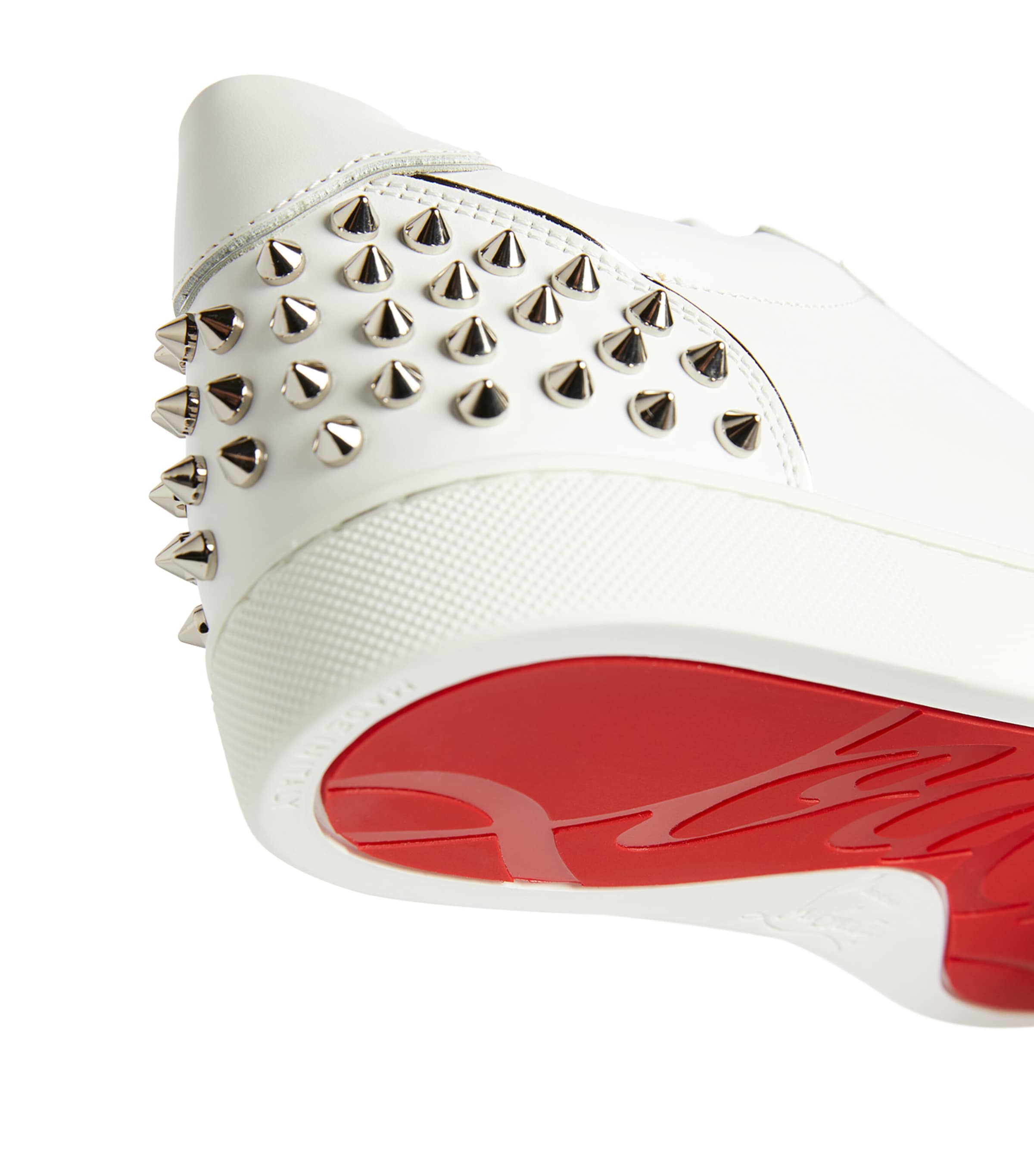 Christian Louboutin Multi Vieira Spike-Embellished Sneakers