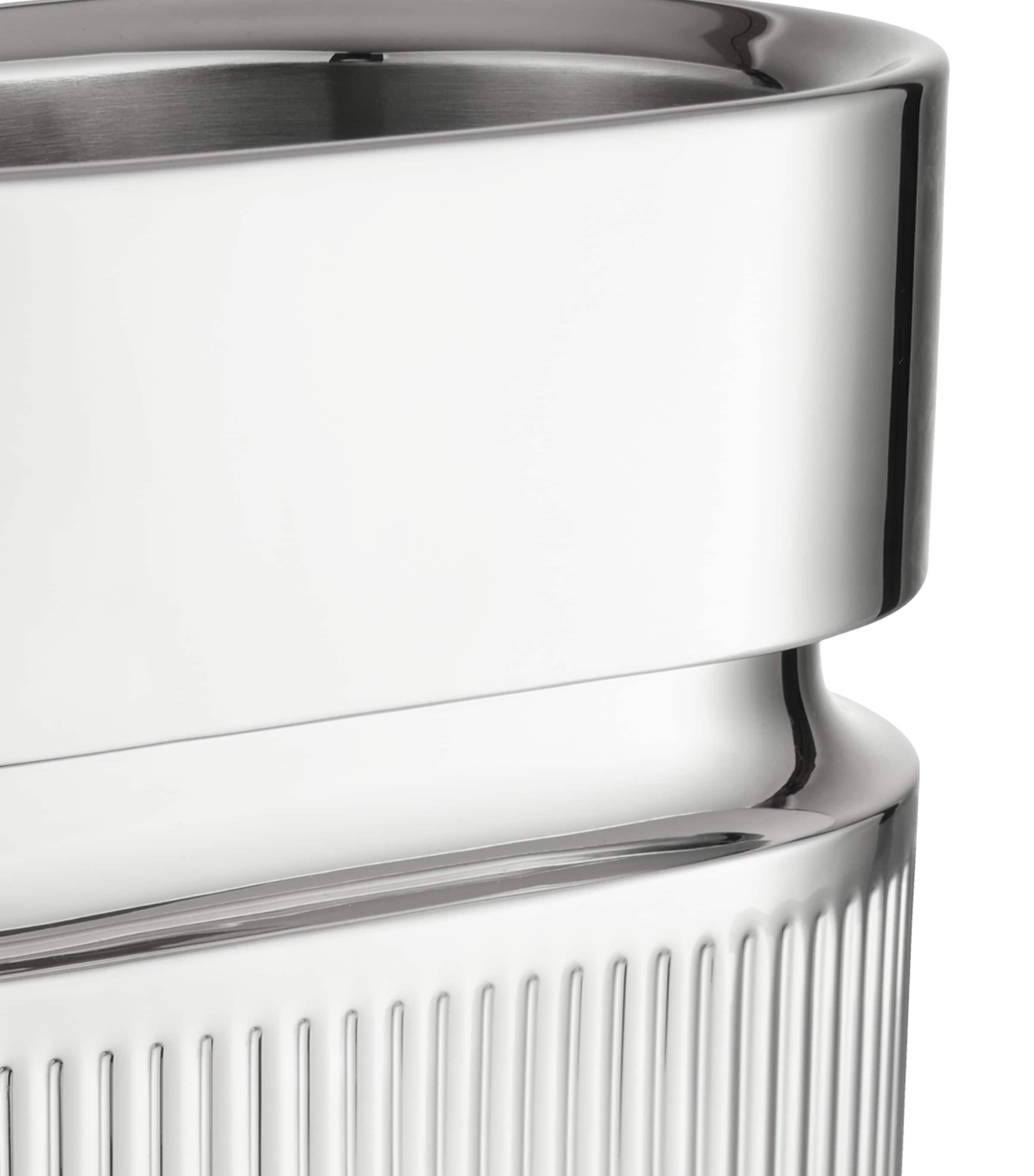 Christofle Stainless Steel Club 30 Champagne Bucket Silver Image 3