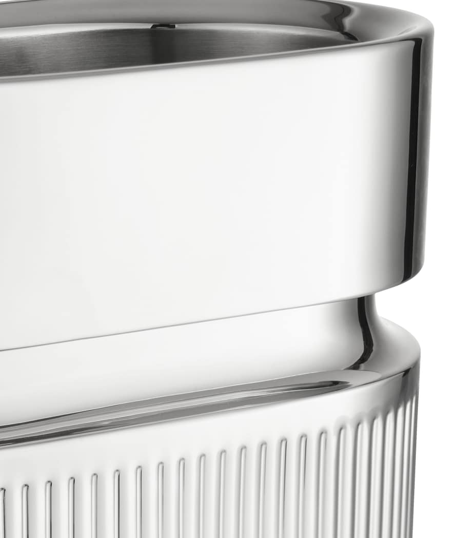 Christofle Stainless Steel Club 30 Champagne Bucket Silver Image 3