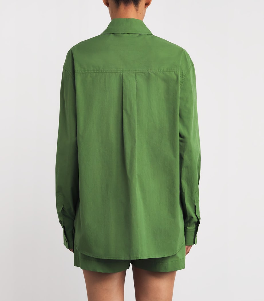 Organic Cotton Oversized Shirt CACTUS Image 4