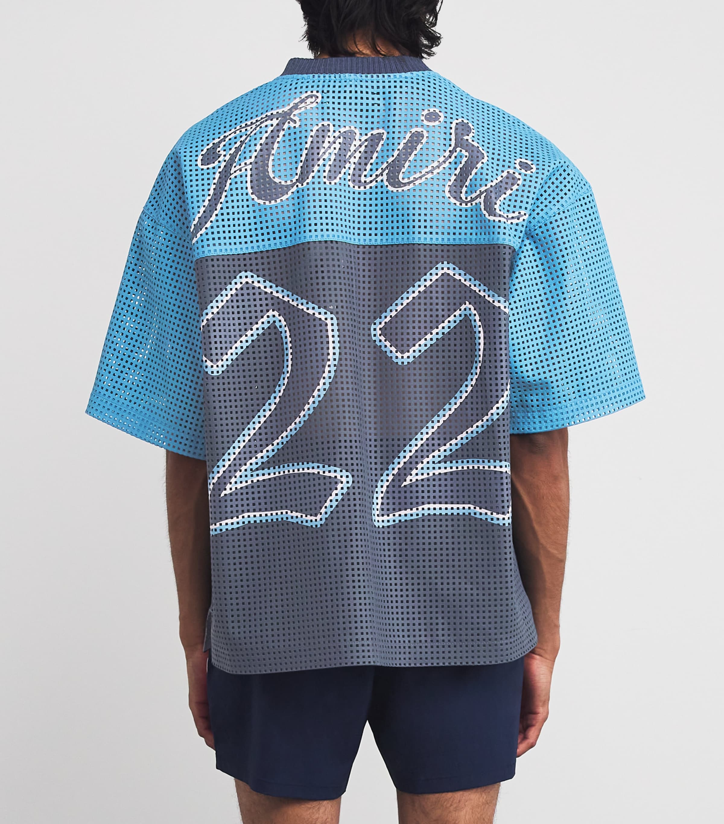 AMIRI レザーシャツ AMIRI ロゴ レザーボンバージャケット | ブラック | FARFETCH JP