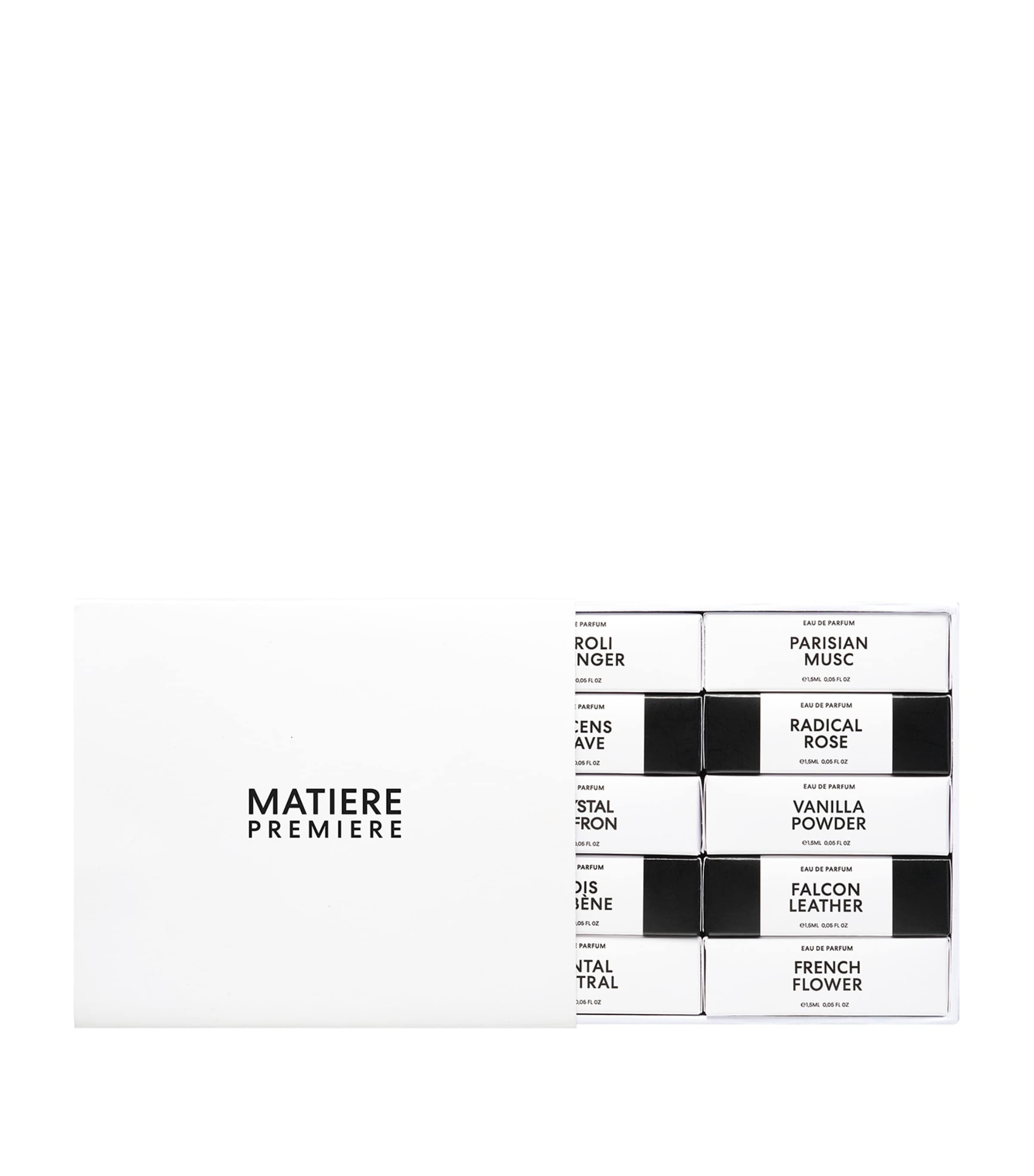 Matiere Premiere Eau De Parfum Discovery Set, 10 X 0.5 Oz.
