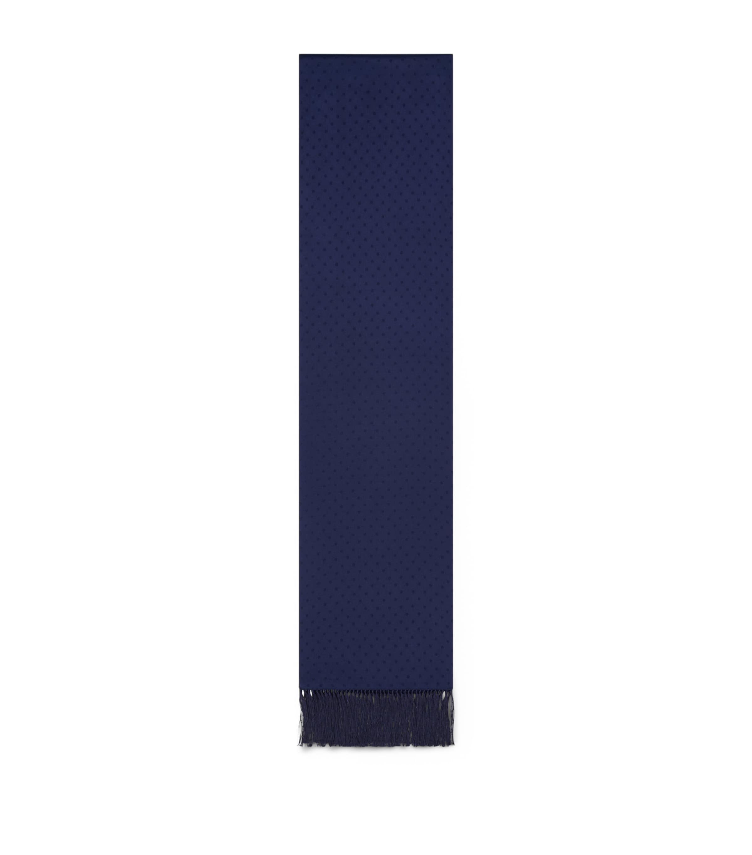 TOM FORD Silk Polka-Dot Scarf Ucc Image 1