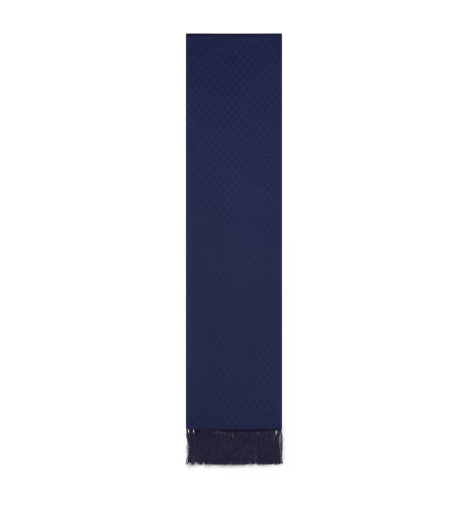 TOM FORD Silk Polka-Dot Scarf Ucc Image 1