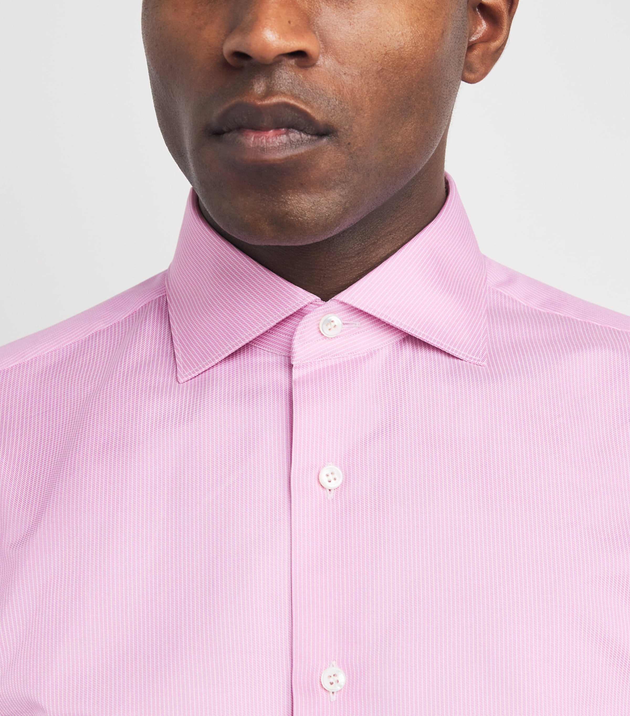 Cotton Stripe Shirt 6890 Image 6