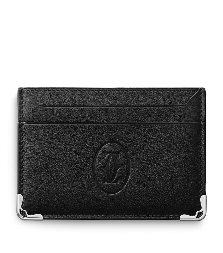 Must de Cartier Double Card Holder BLACK Image 1