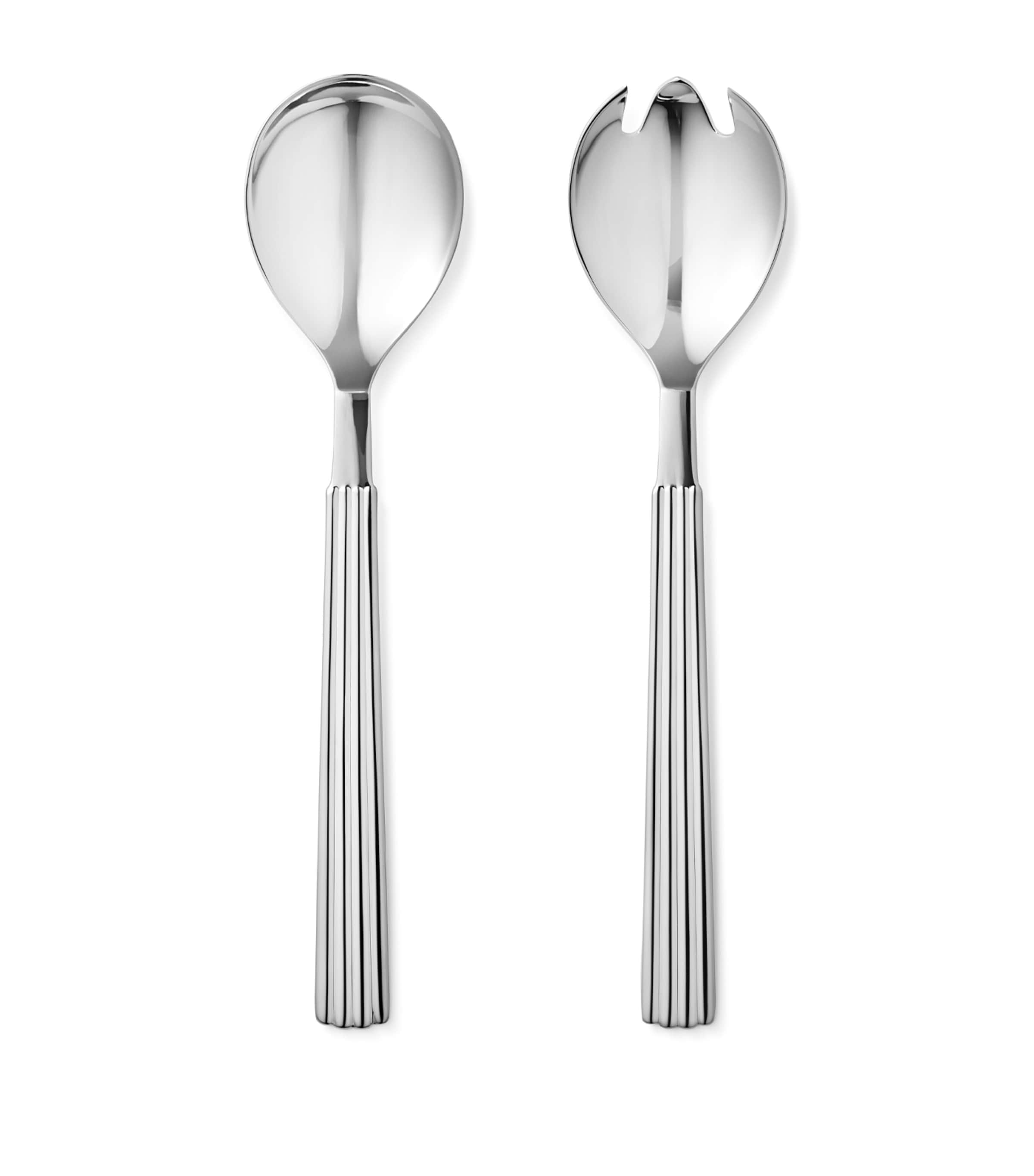 Bernadotte Stainless Steel Salad Serving Set STAINLESS STEEL Image 2