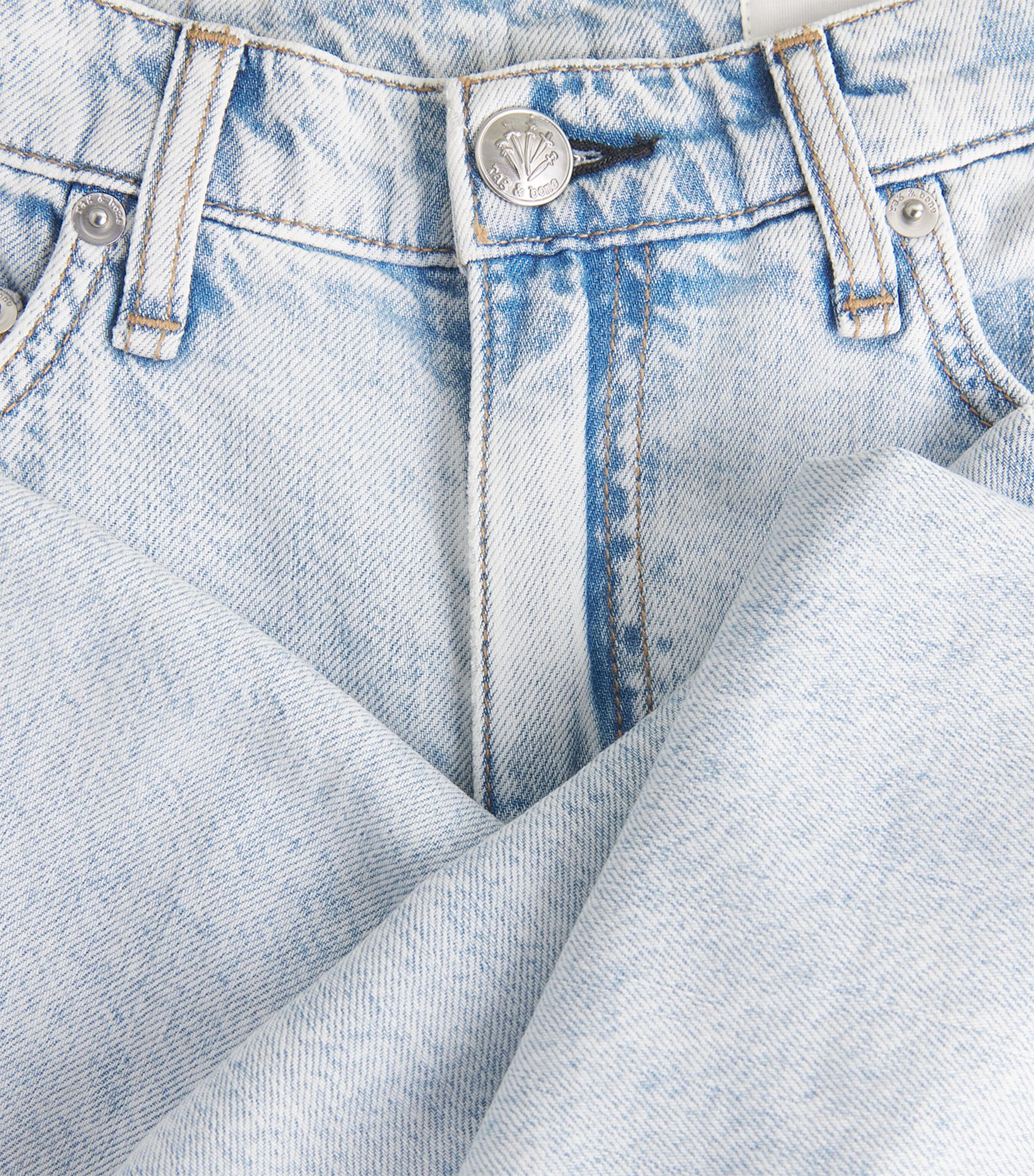 Rag & Bone Womens Shea Straight Jeans Cliffside Image 6