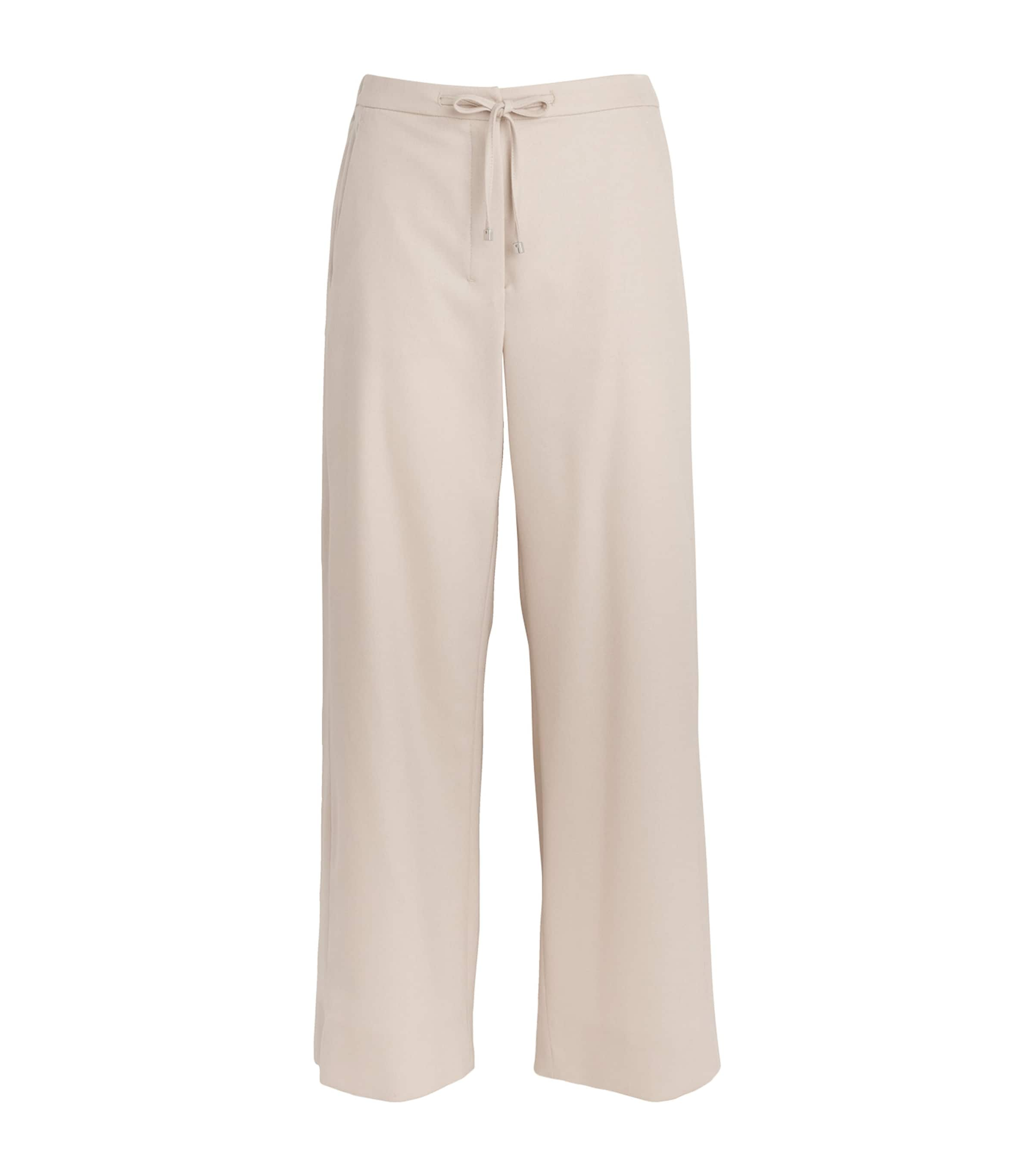 MAX MARA DRAWSTRING TAILORED TROUSERS 