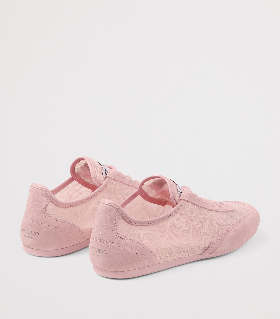 Sunny F Suede-Lace Sneakers V ROSE MIX Image 4