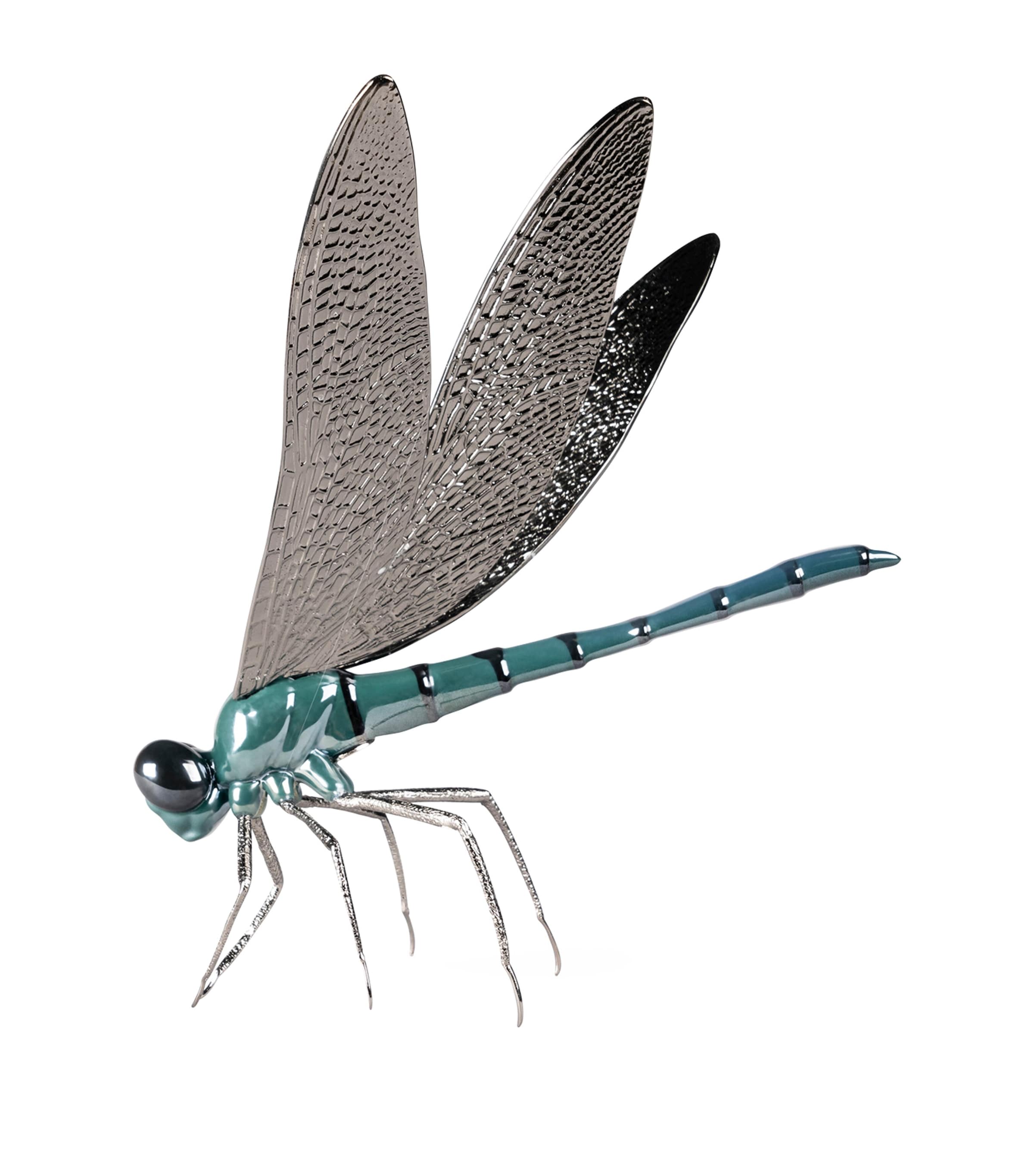 Lladrò Dragonfly Figurine In Multi