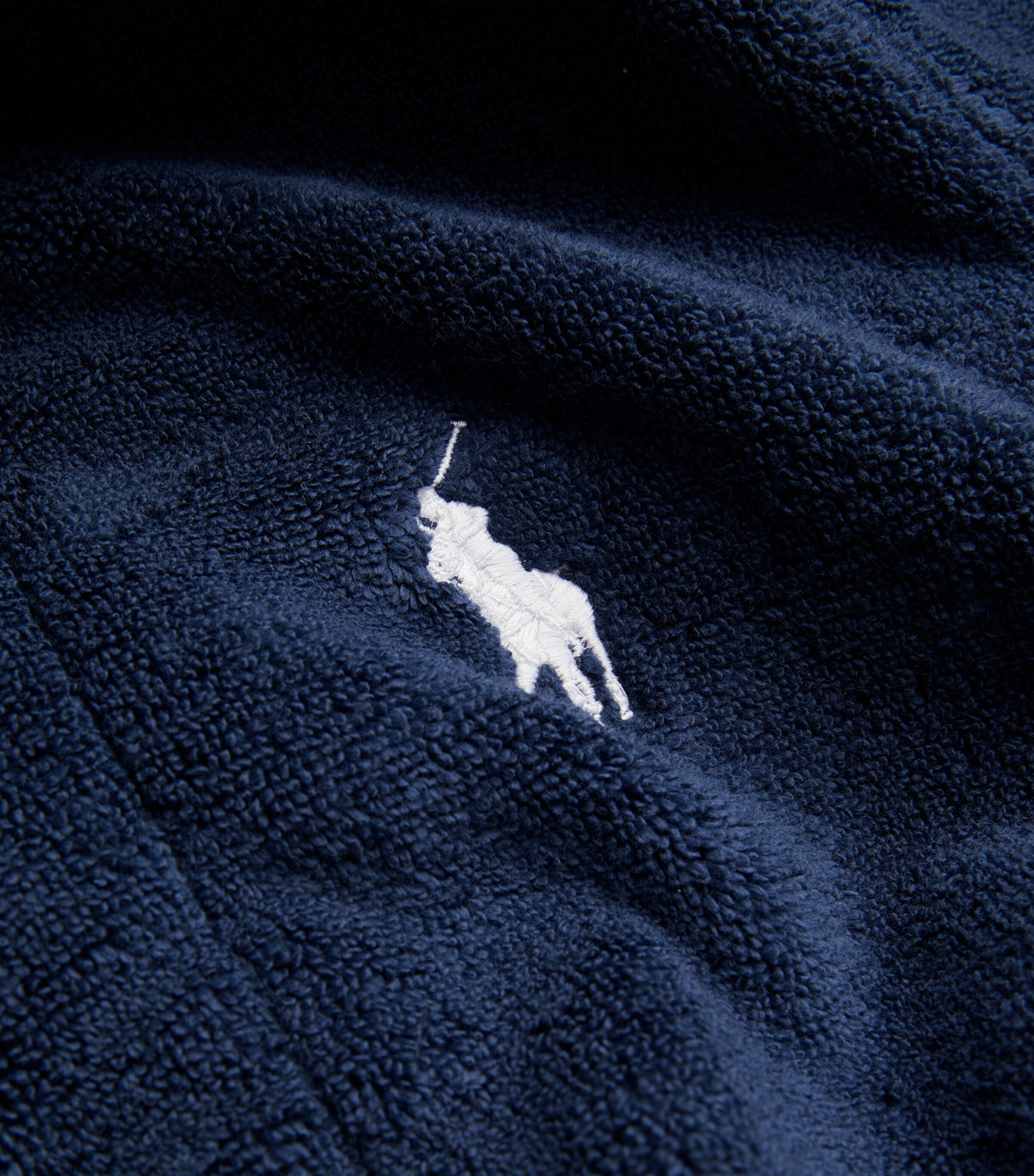 Polo Pony Bath Robe CRUISE NAVY Image 5