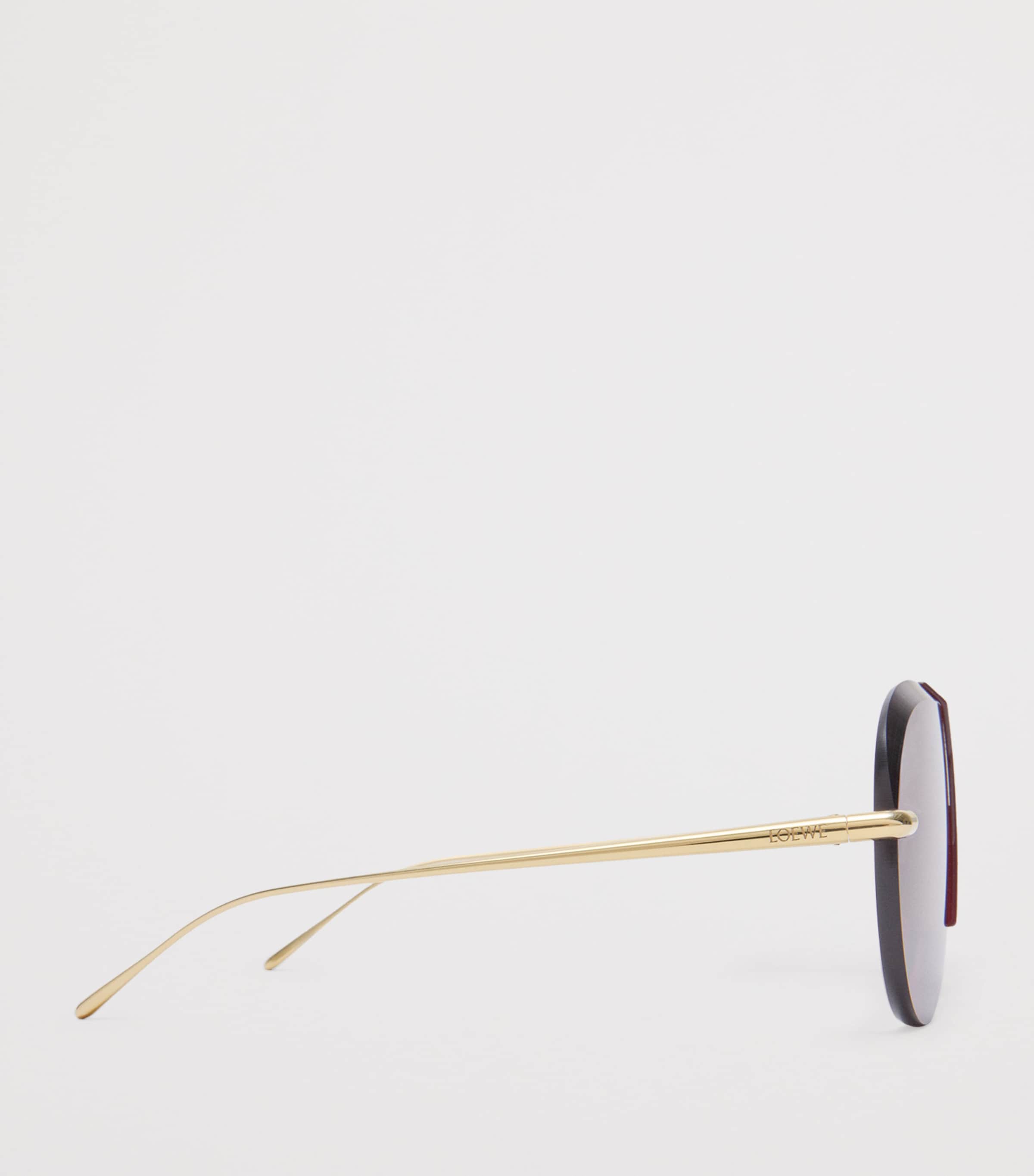 LOEWE Safari Sunglasses Burgundy Image 3