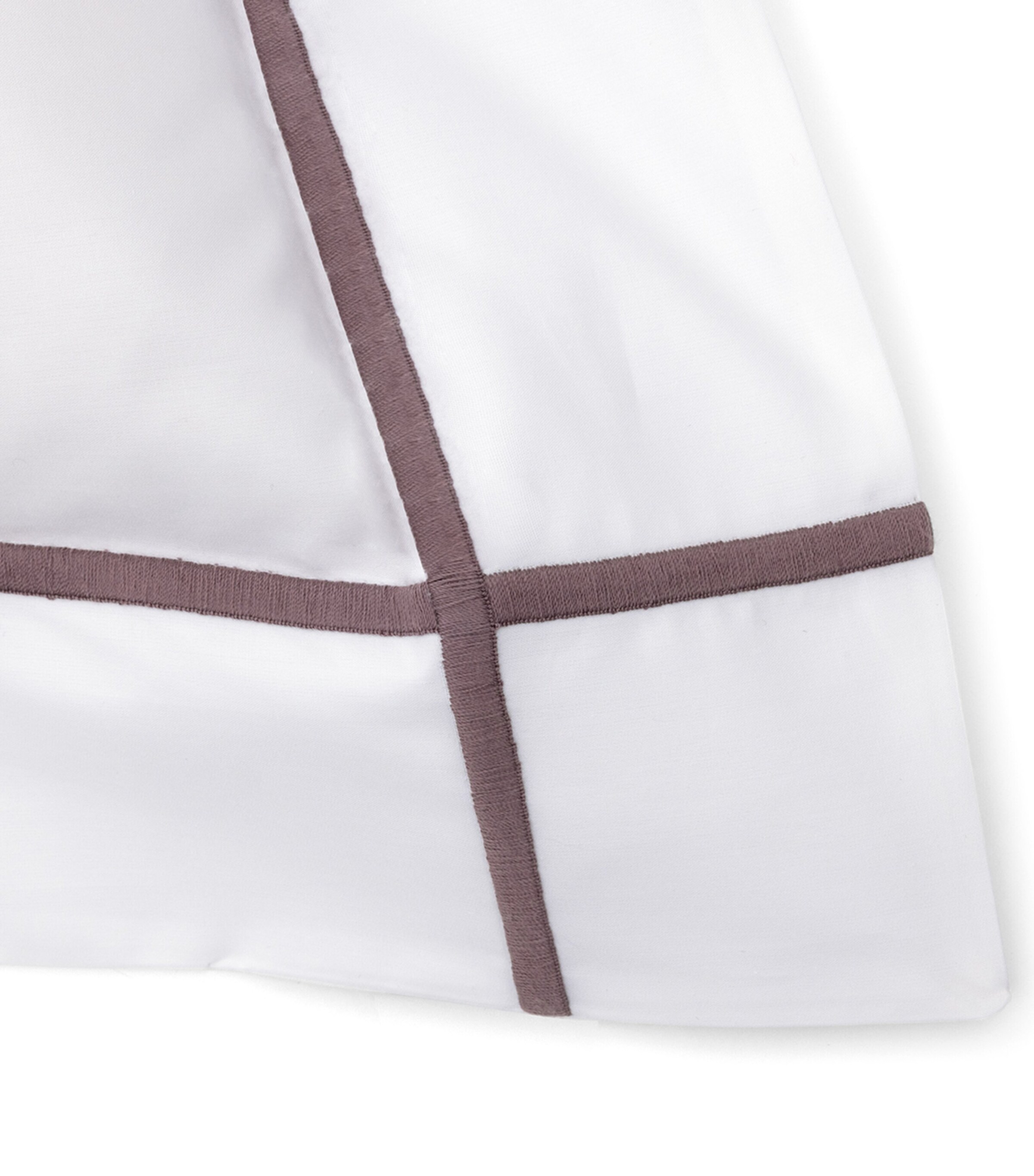 Yves Delorme Athena Iris King Oxford Pillowcase (50cm x 90cm) Iris Image 4