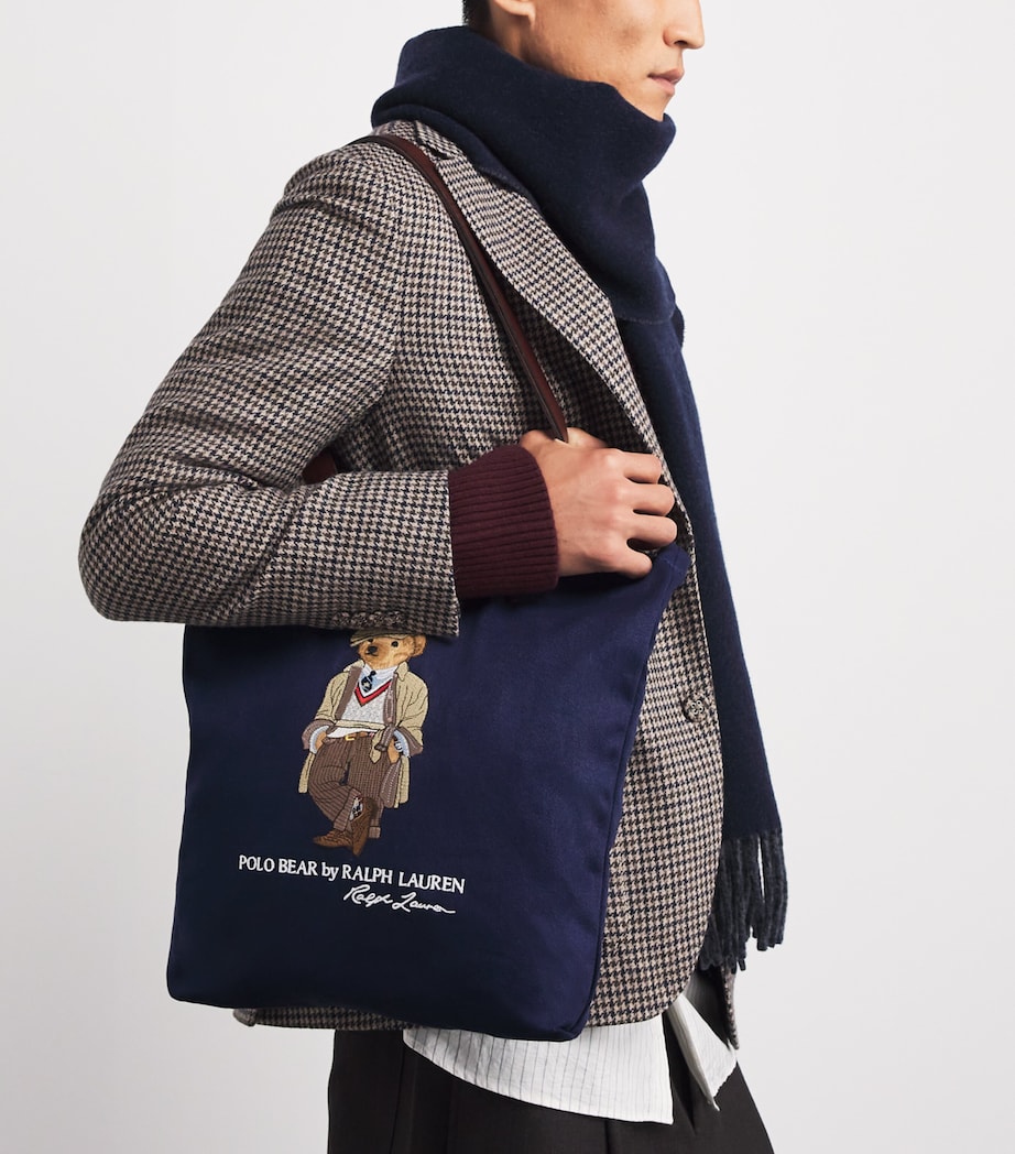Polo Bear Shopper Bag NAVY Image 2