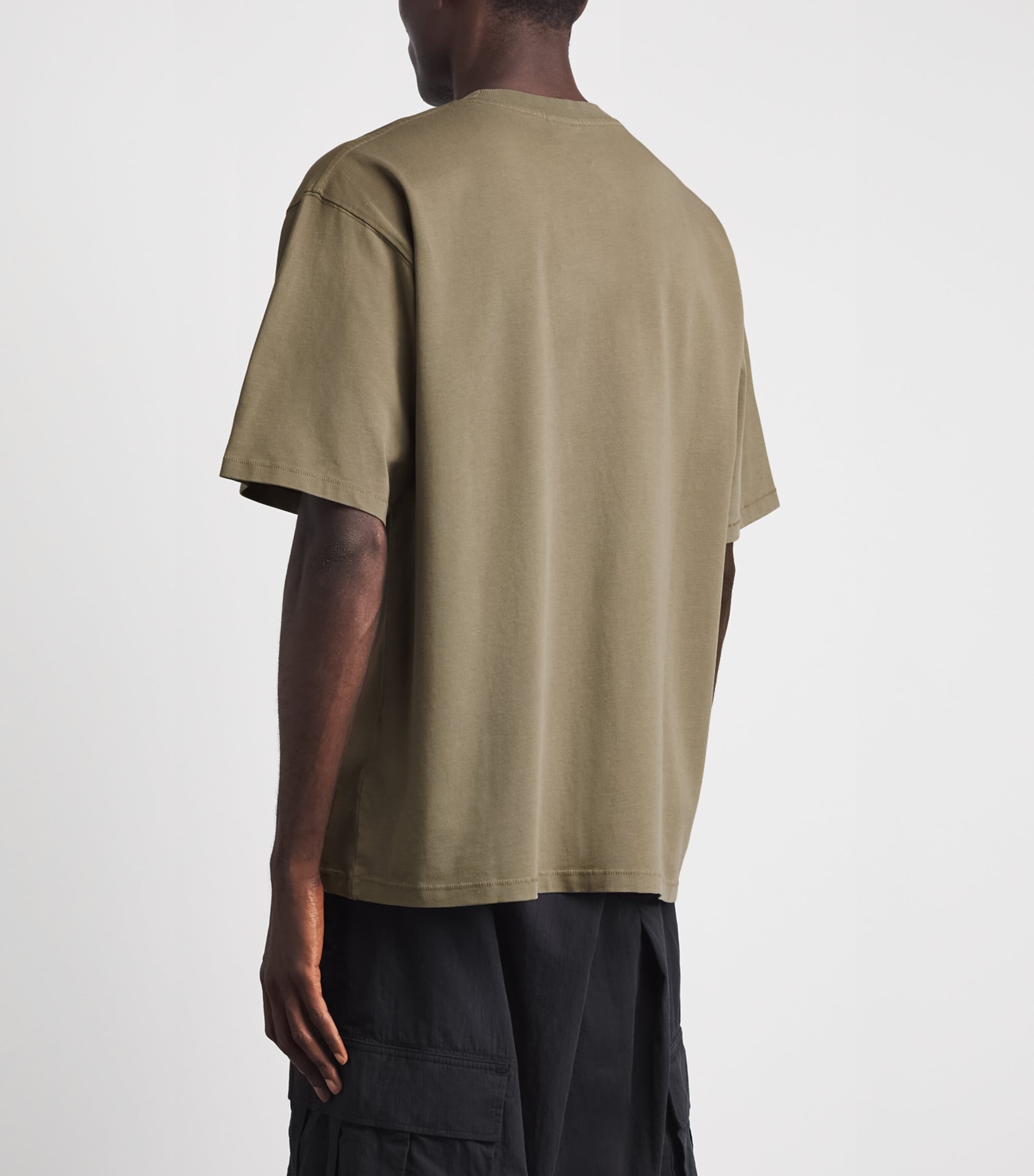 Won Hundred Mens Cotton Italic Logo T-Shirt Fallen Rock Image 5