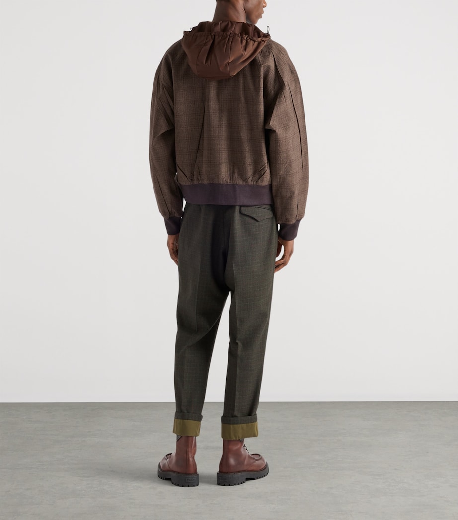 Wool Hooded Jacket F0005 Image 5