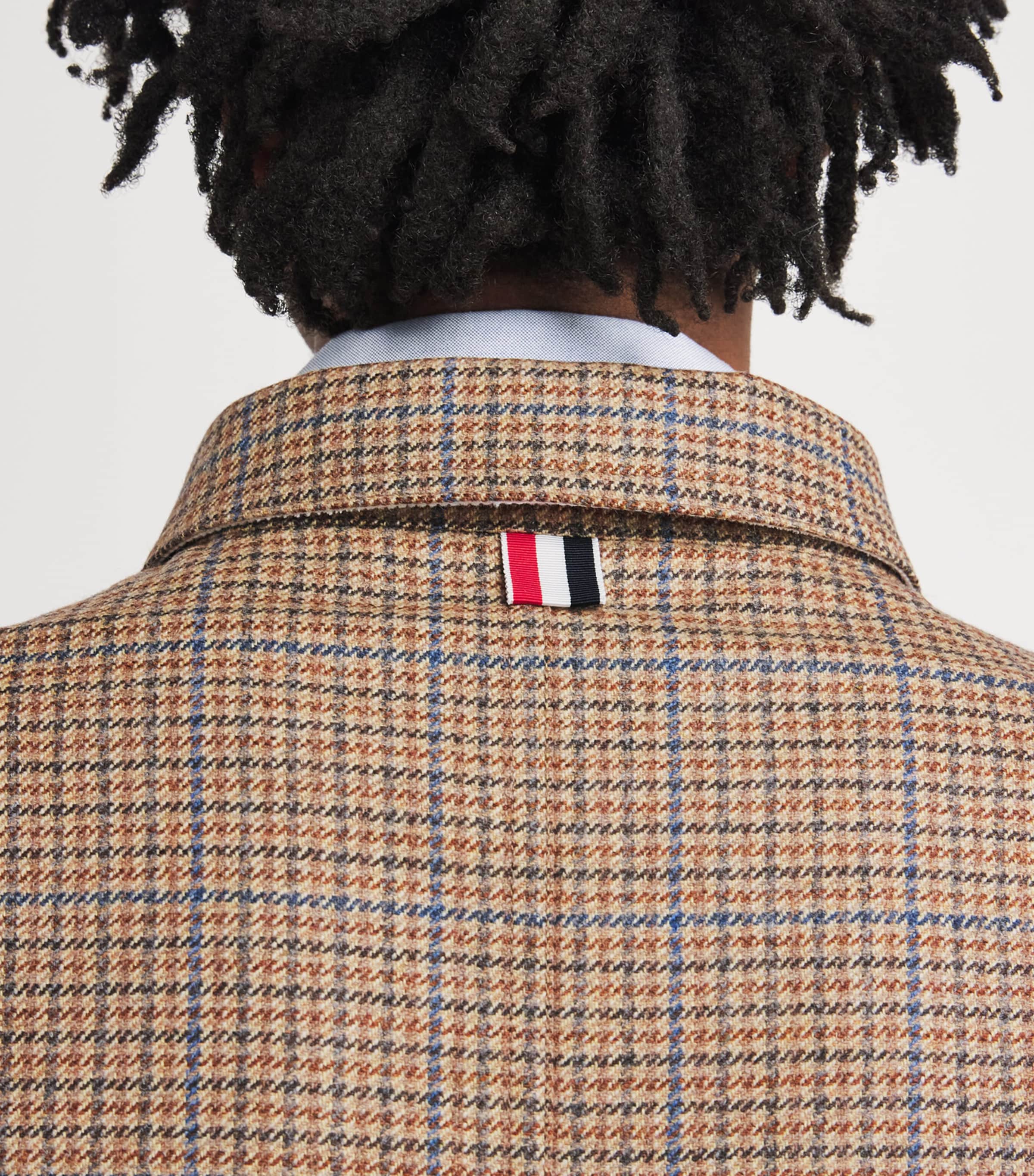 Wool Snap Utility Jacket BROWN Image 6