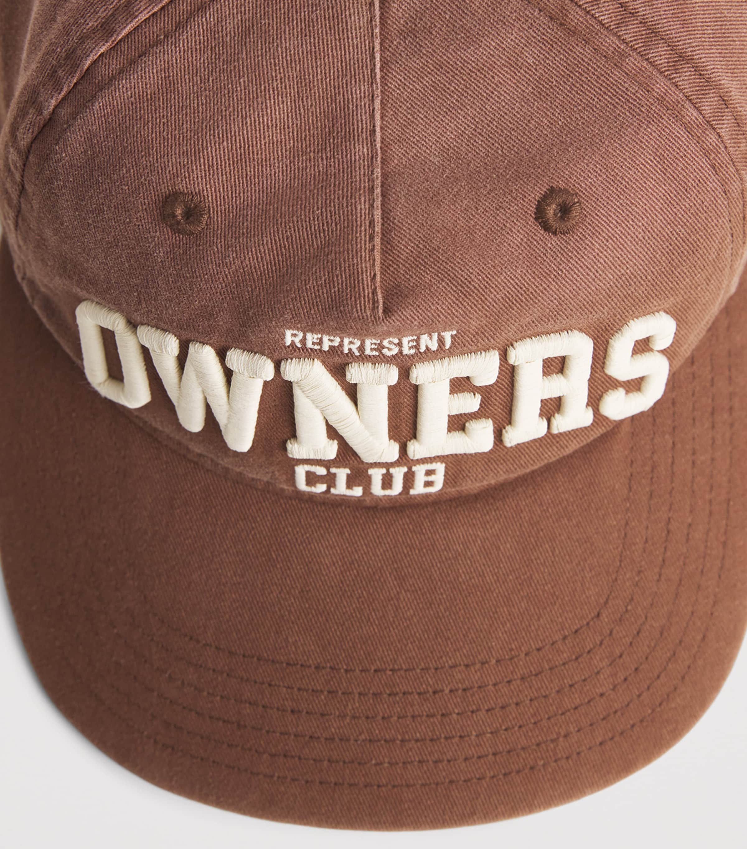 Represent Cotton Owners Club Baseball Cap Sienna Image 4