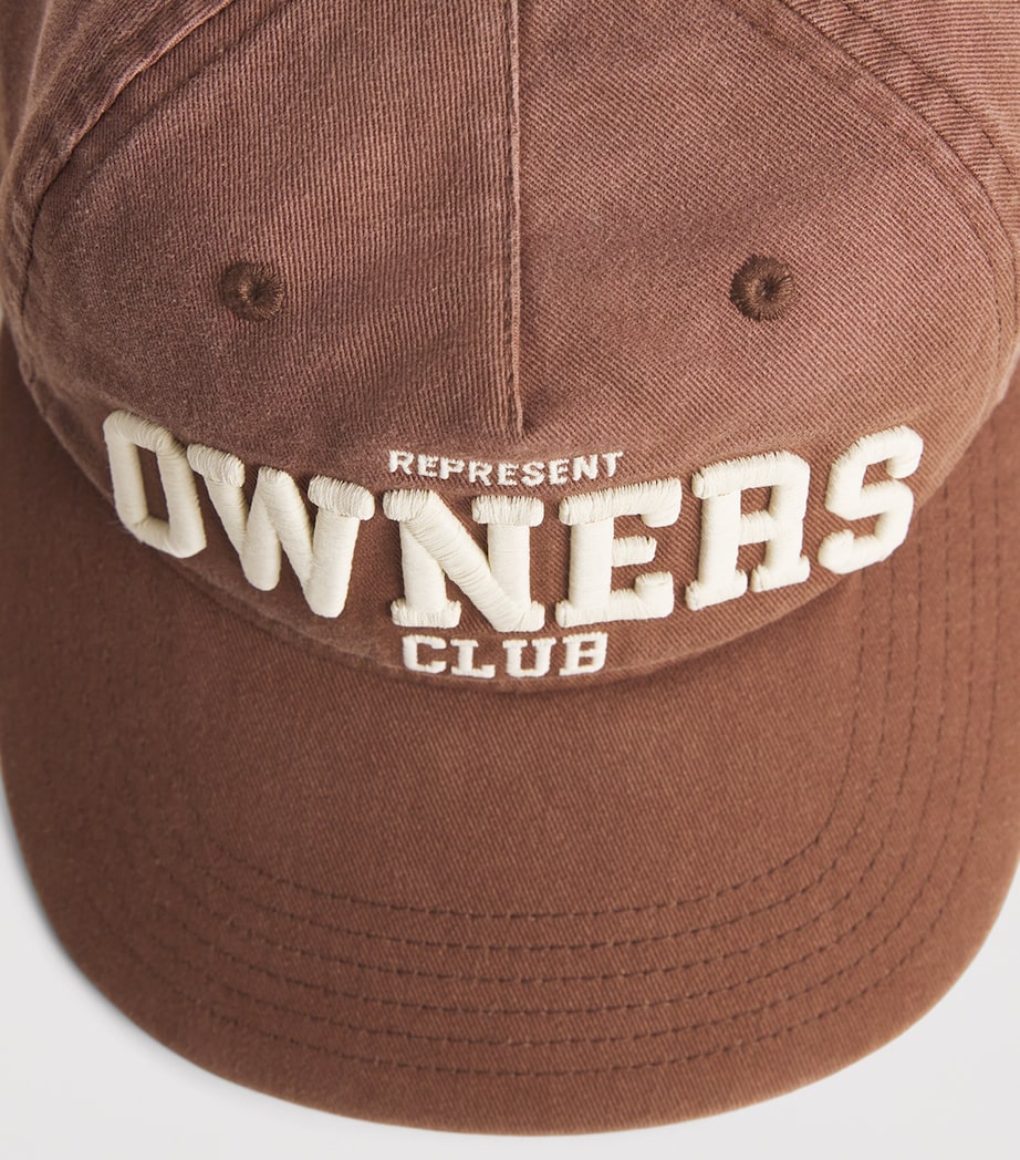 Represent Cotton Owners Club Baseball Cap Sienna Image 4