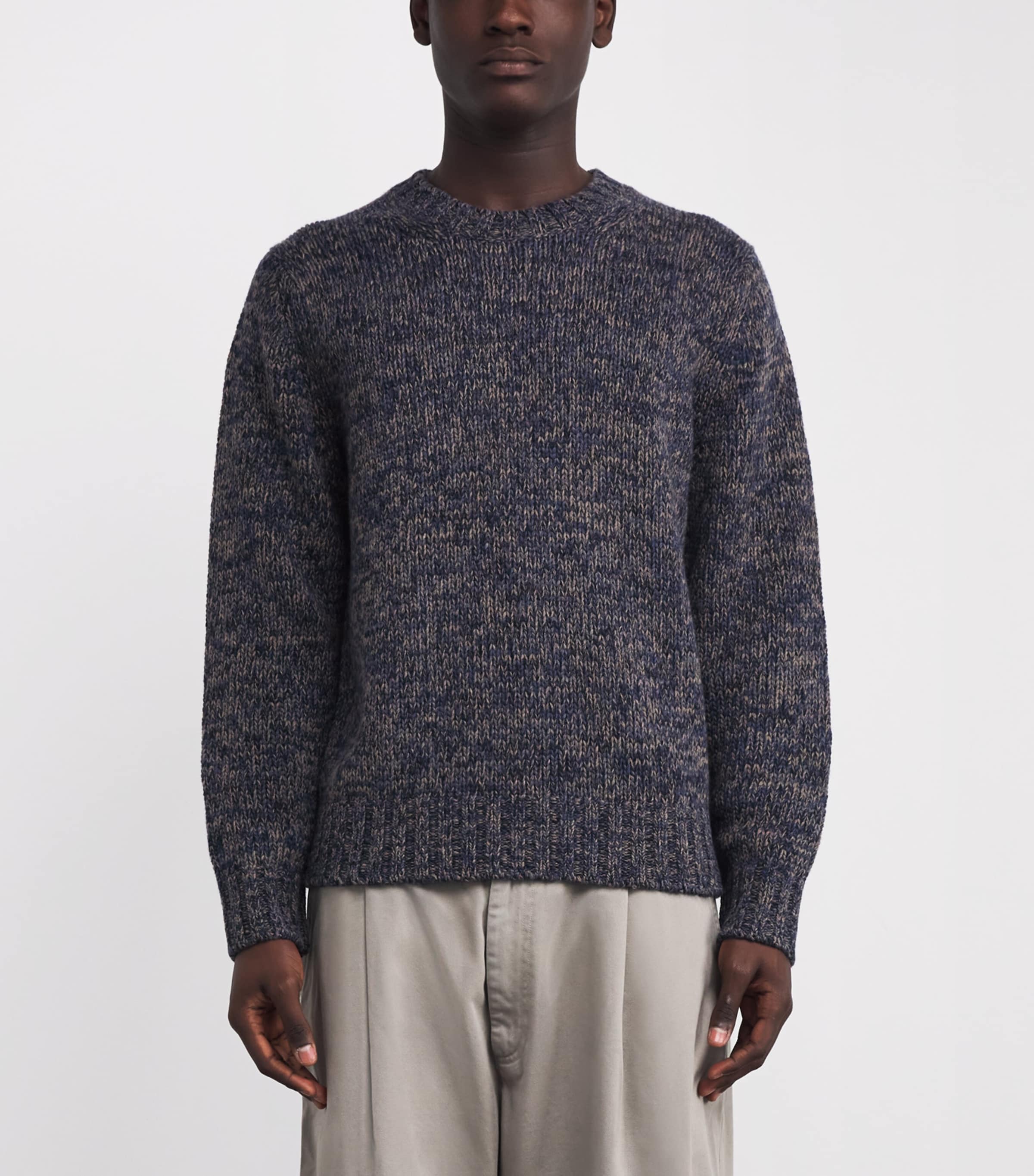 Wool-Blend Marl Sweater 406 CSC MEGA MARL Image 3