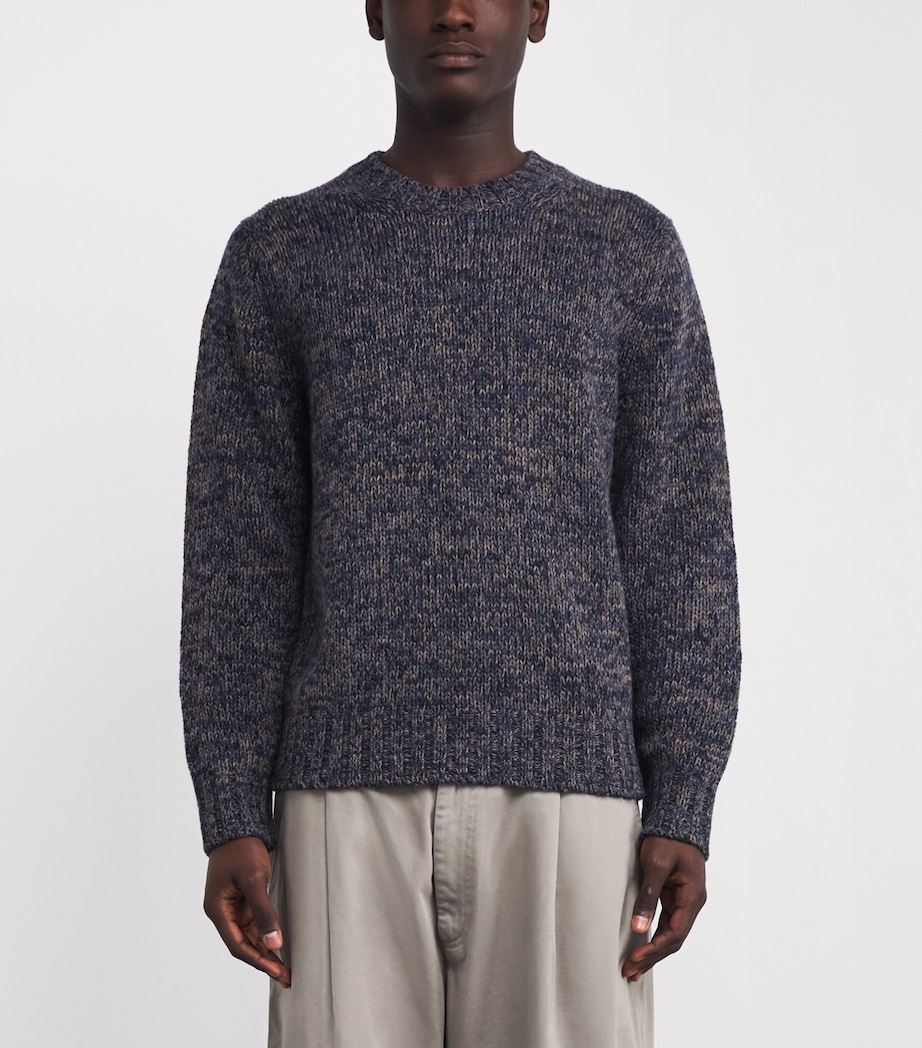 Wool-Blend Marl Sweater 406 CSC MEGA MARL Image 3