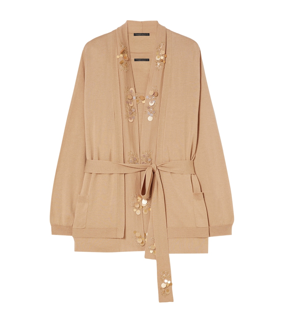 Tom Cardigan and Tank Top Set CAMEL Image 1