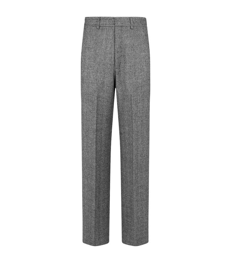 Herringbone Tailored Trousers NWA Image 1
