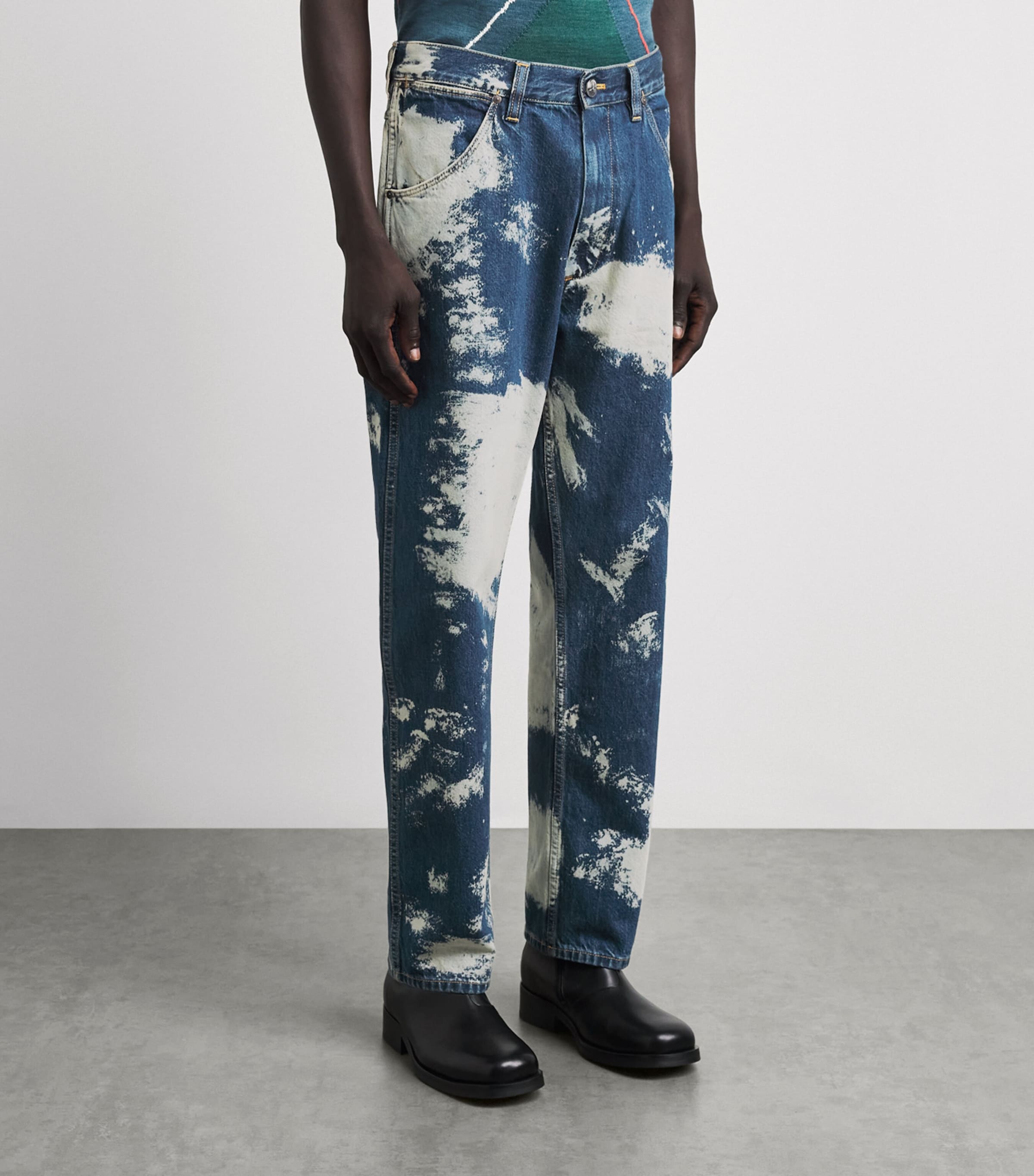 Vivienne Westwood Mens Ranch Straight Jeans Blue Image 4