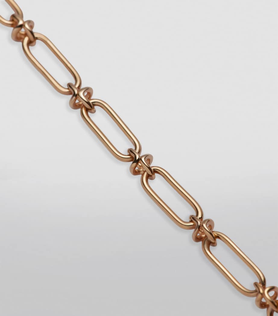 Annoushka Yellow Gold Knuckle Classic Link Chain Necklace Yellow Gold Image 4