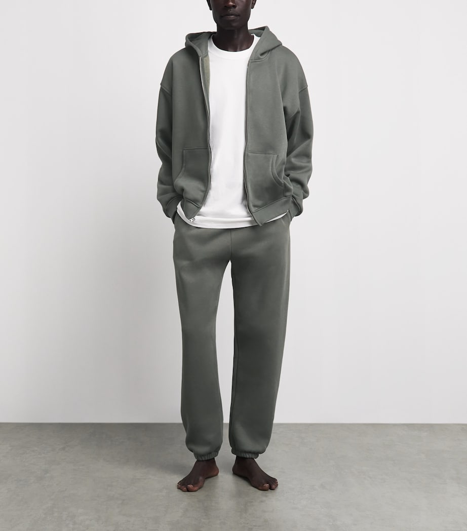 Skims Mens Fleece Lounge Classic Straight Sweatpants Jungle Image 2