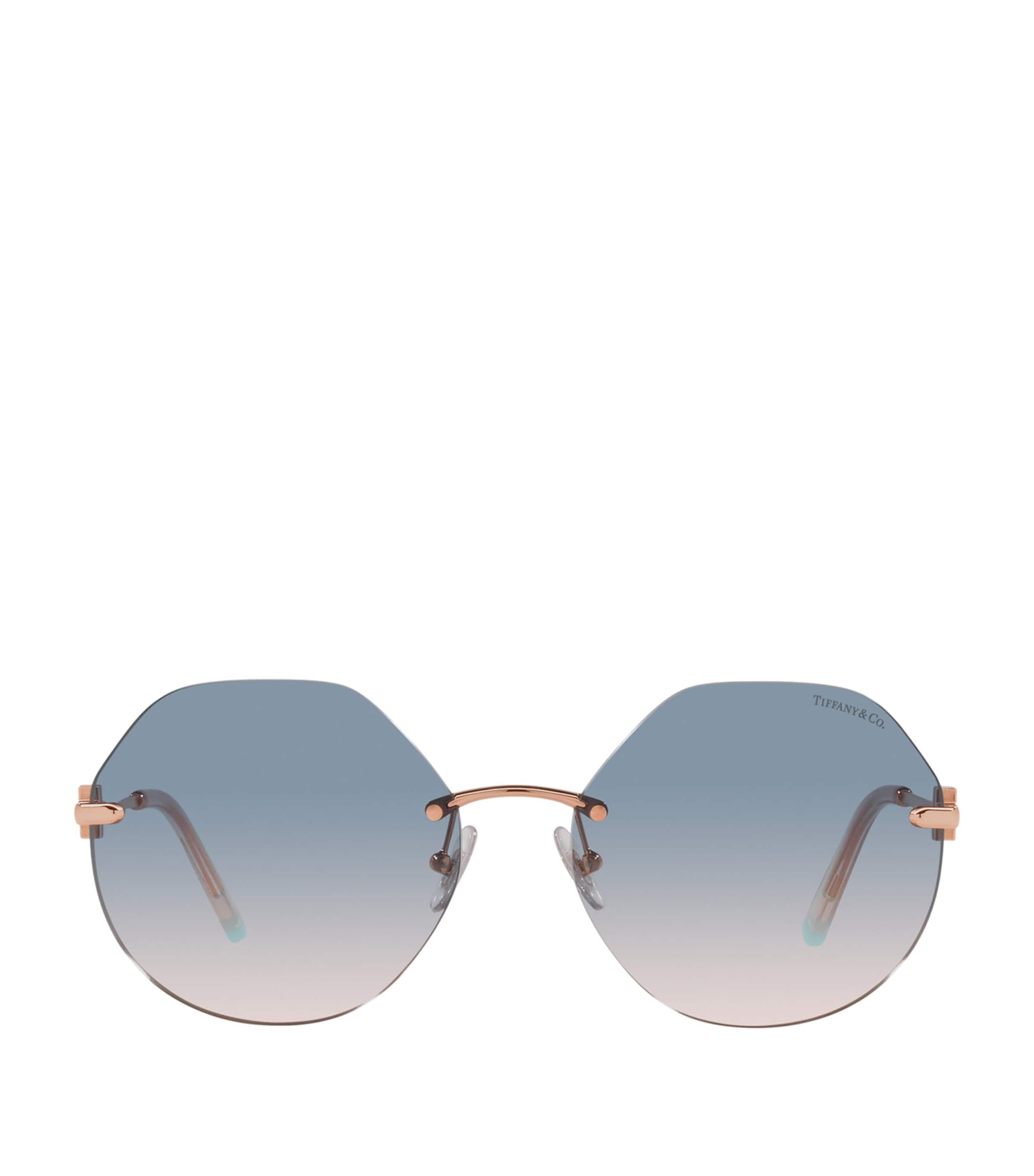 Hexagonal Sunglasses 616016 Image 2