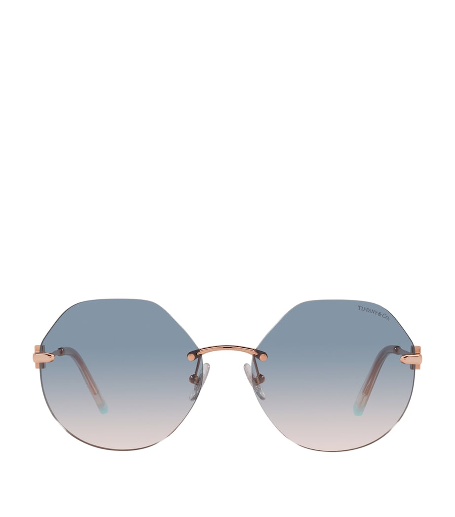 Hexagonal Sunglasses 616016 Image 2