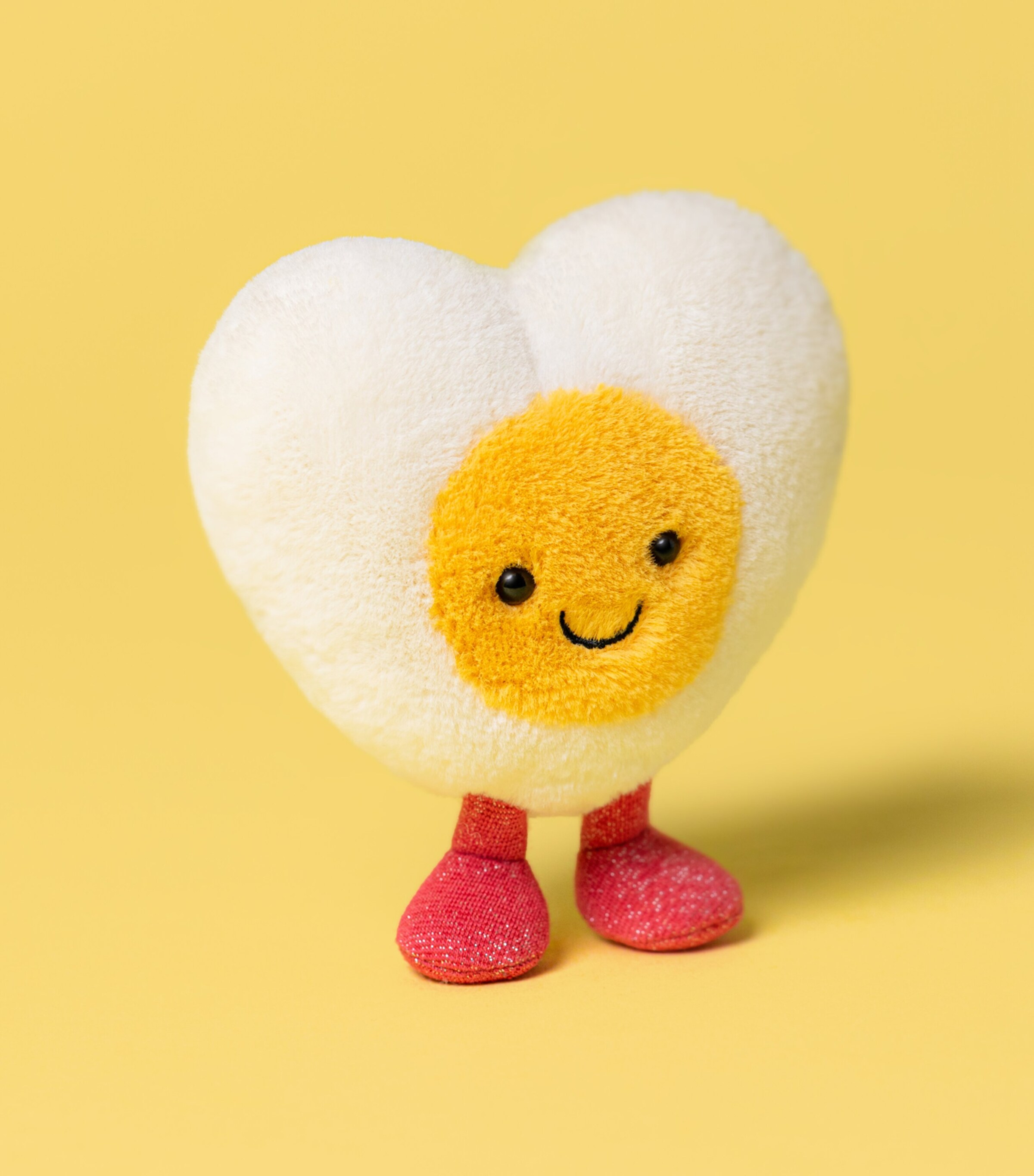 Jellycat Amuseables Heart Boiled Egg (12cm) | Harrods UK