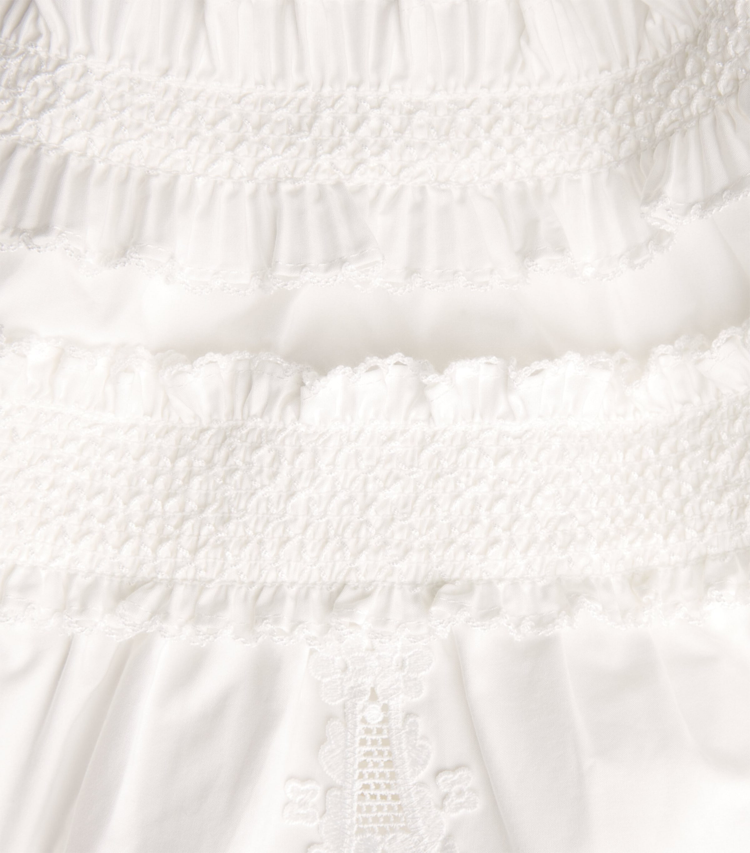 Zimmermann Womens Cotton Alchemy Shirred Bandeau Top Ivory Image 6
