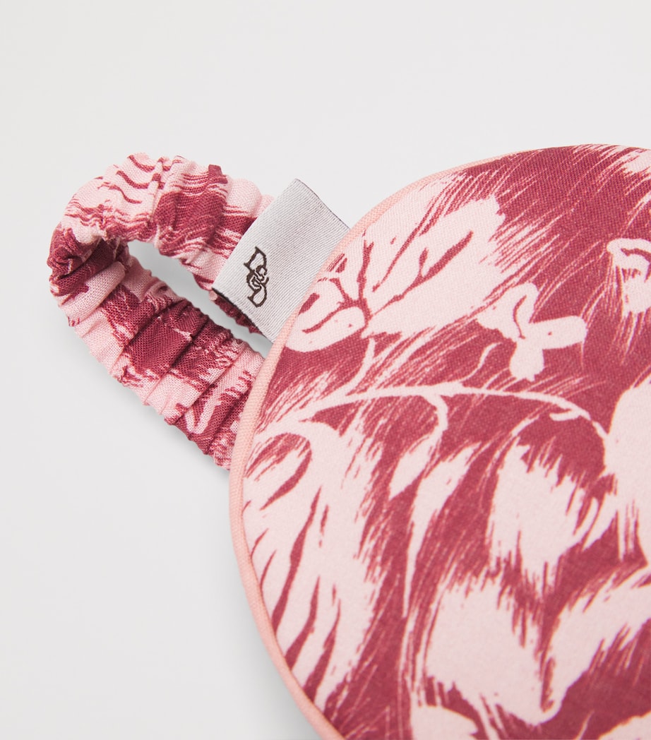 Fig Print Alma Eye Mask RED/PINK Image 3